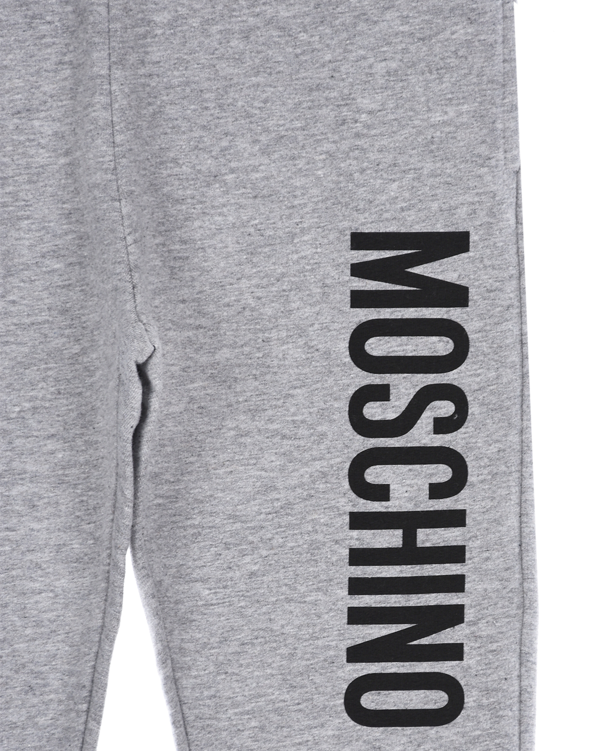 Серые спортивные брюки с логотипом Moschino детские, размер 104, цвет серый - фото 3