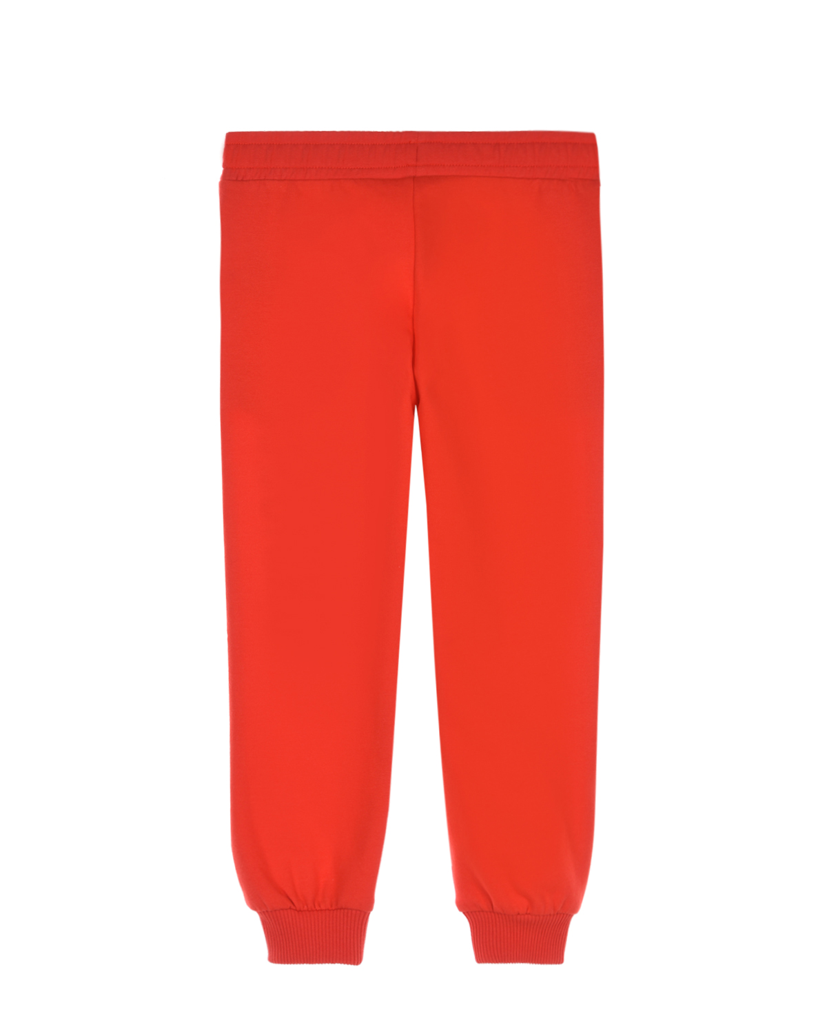 Красные спортивные брюки с принтом "медвежонок" Moschino детские, размер 104, цвет красный - фото 2
