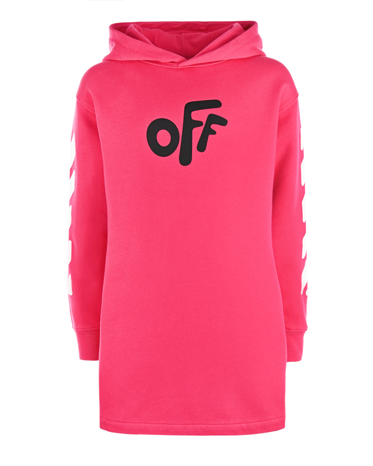 

Платье-худи цвета фуксии Off-White детское, Нет цвета, Платье-худи цвета фуксии Off-White детское