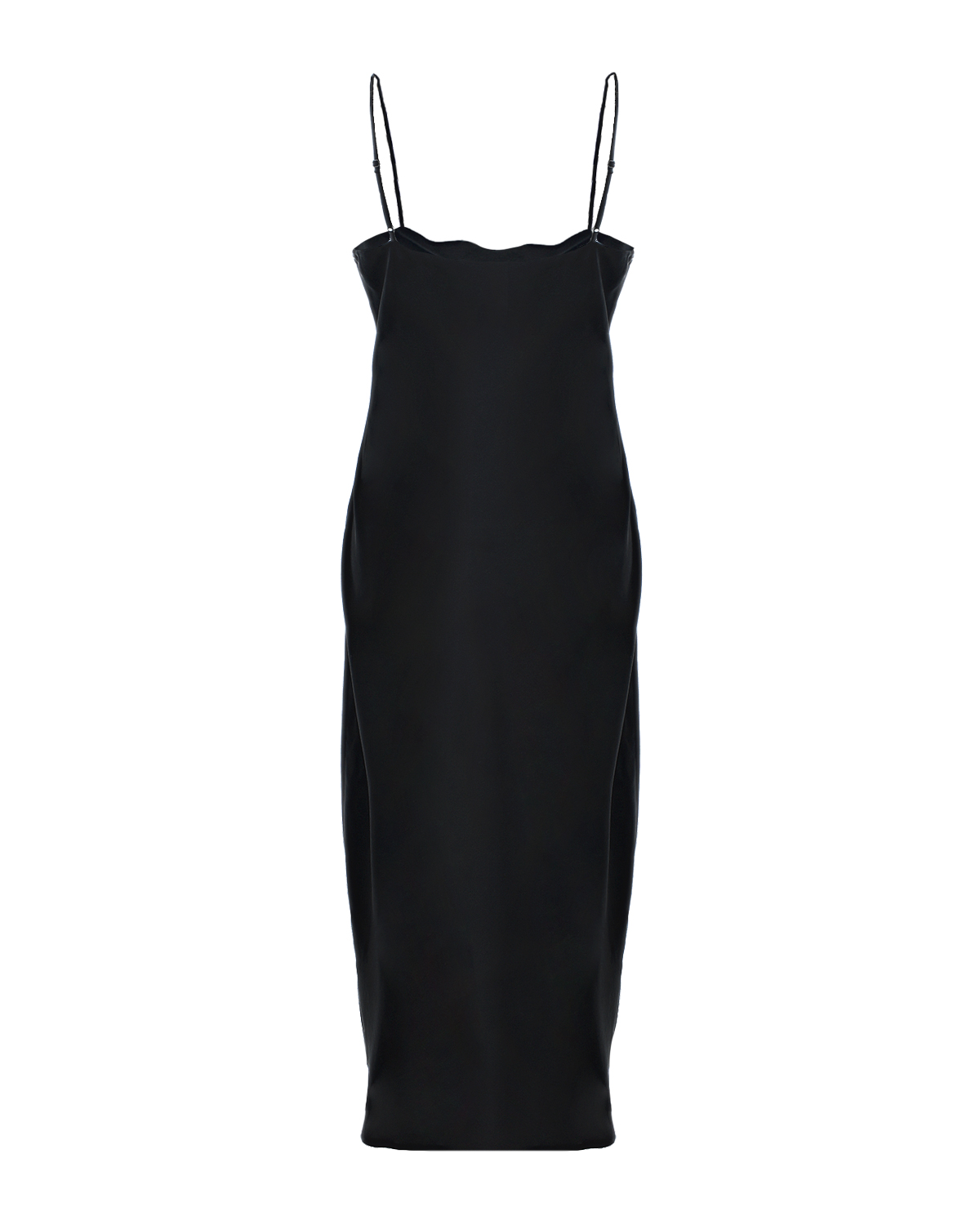 Черное шелковое платье Olivia von Halle, размер 42, цвет черный - фото 6