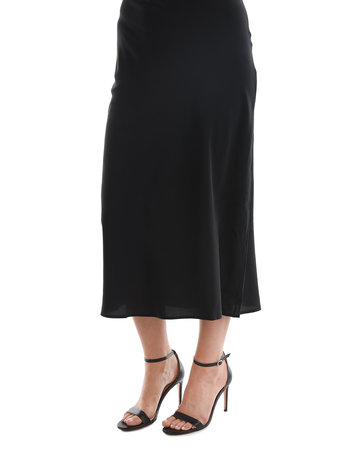 Черное шелковое платье Olivia von Halle, размер 42, цвет черный - фото 7