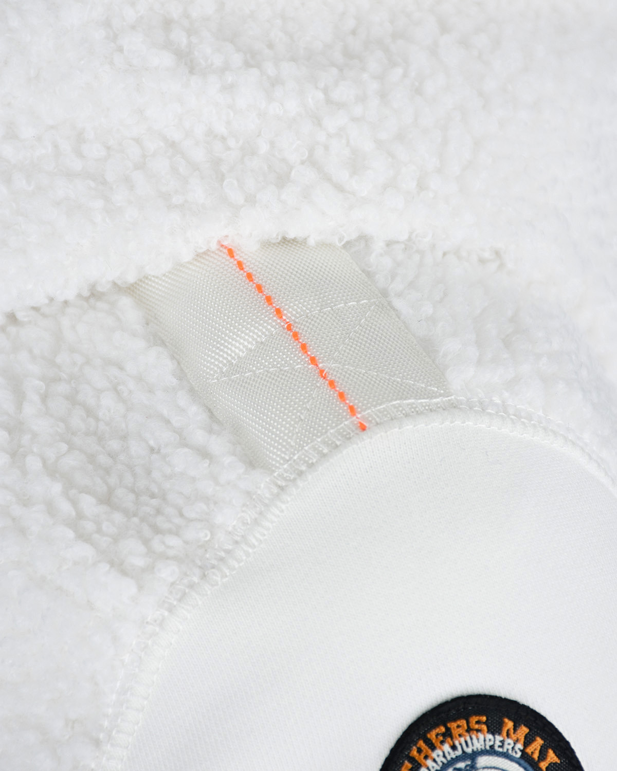 Белая утепленная спортивная куртка Parajumpers, размер 40, цвет белый - фото 10