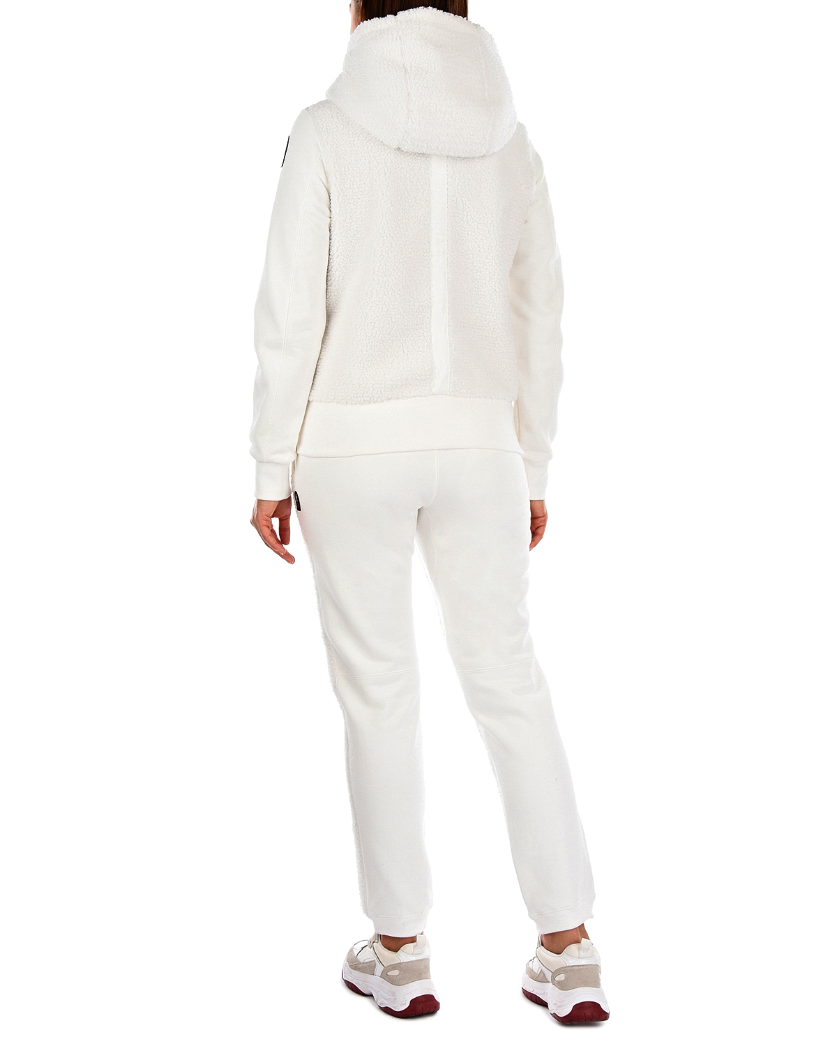 Белая утепленная спортивная куртка Parajumpers, размер 40, цвет белый - фото 3