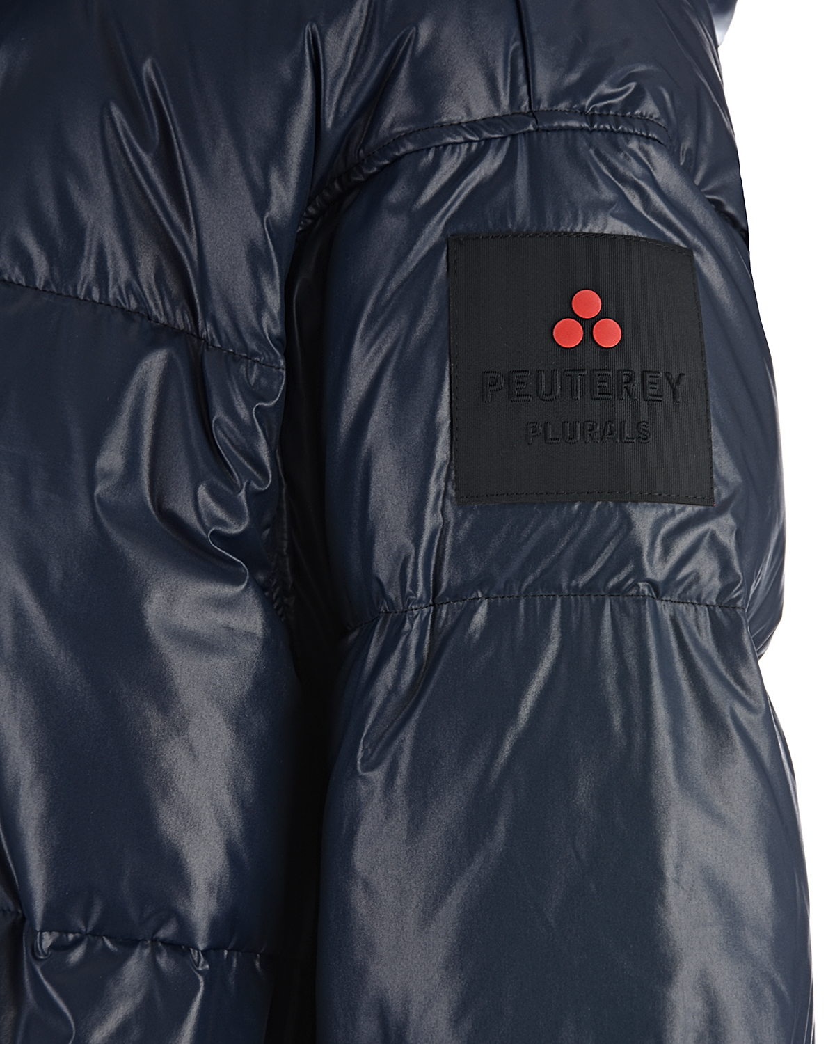 Зимняя двухсторонняя куртка Peuterey, размер 38, цвет синий - фото 10