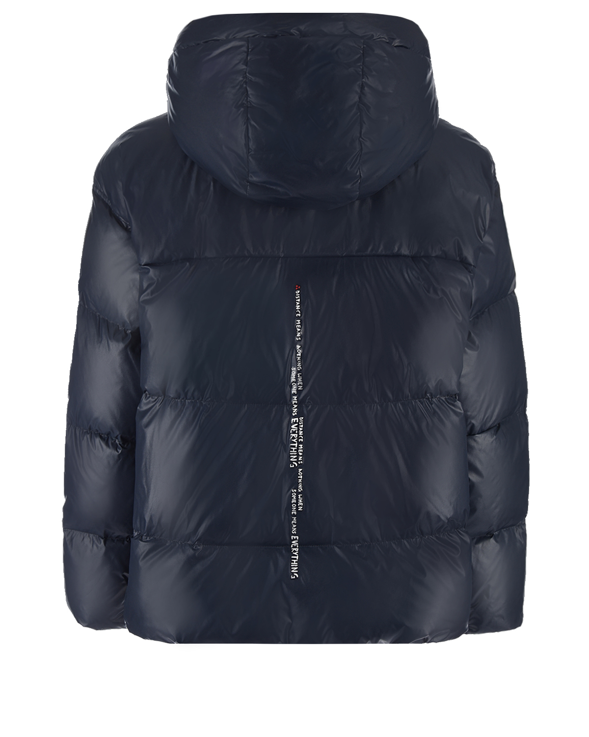 Зимняя двухсторонняя куртка Peuterey, размер 38, цвет синий - фото 5