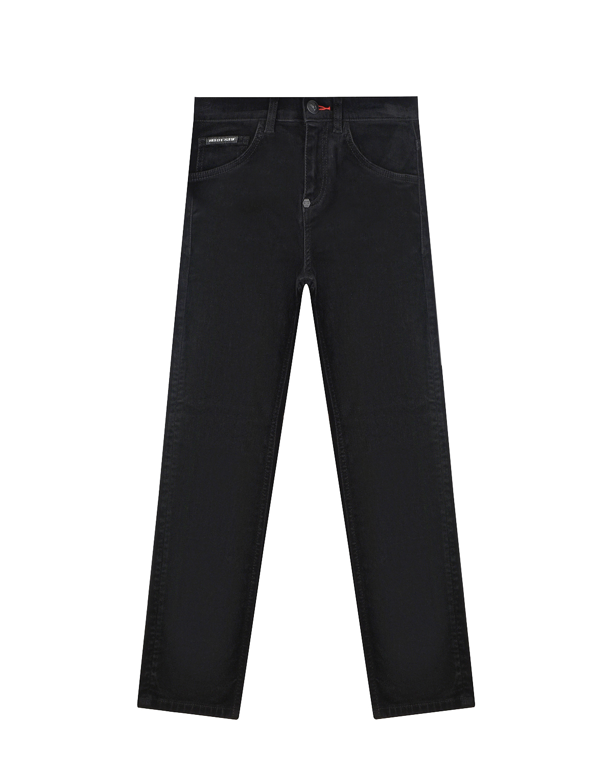 Черные джинсы Regular Fit Philipp Plein детские