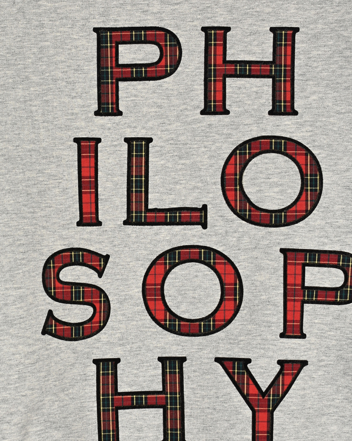 Серый свитшот с оборками Philosophy детский, размер 140 - фото 3