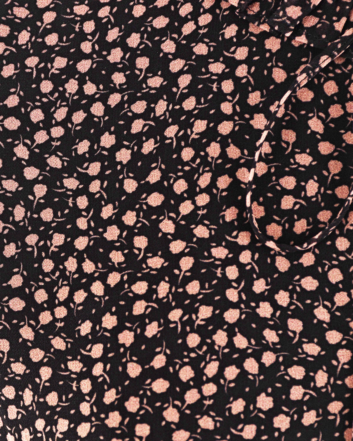 Платье свободного кроя из полупрозрачной ткани с мелким цветочным принтом Pietro Brunelli, размер 40 - фото 3