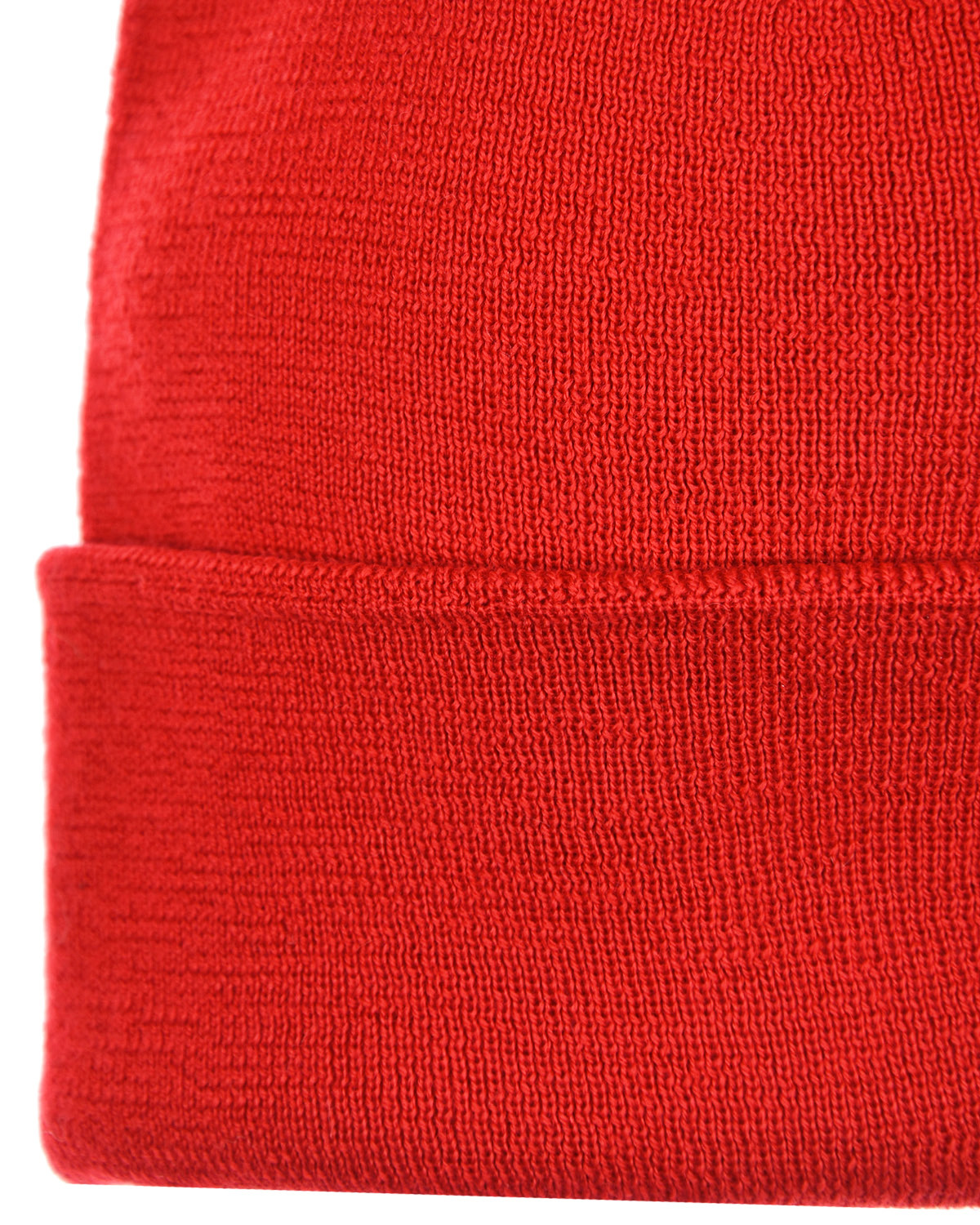 Красная шапка с отворотом Regina детская, размер 57, цвет серый - фото 3
