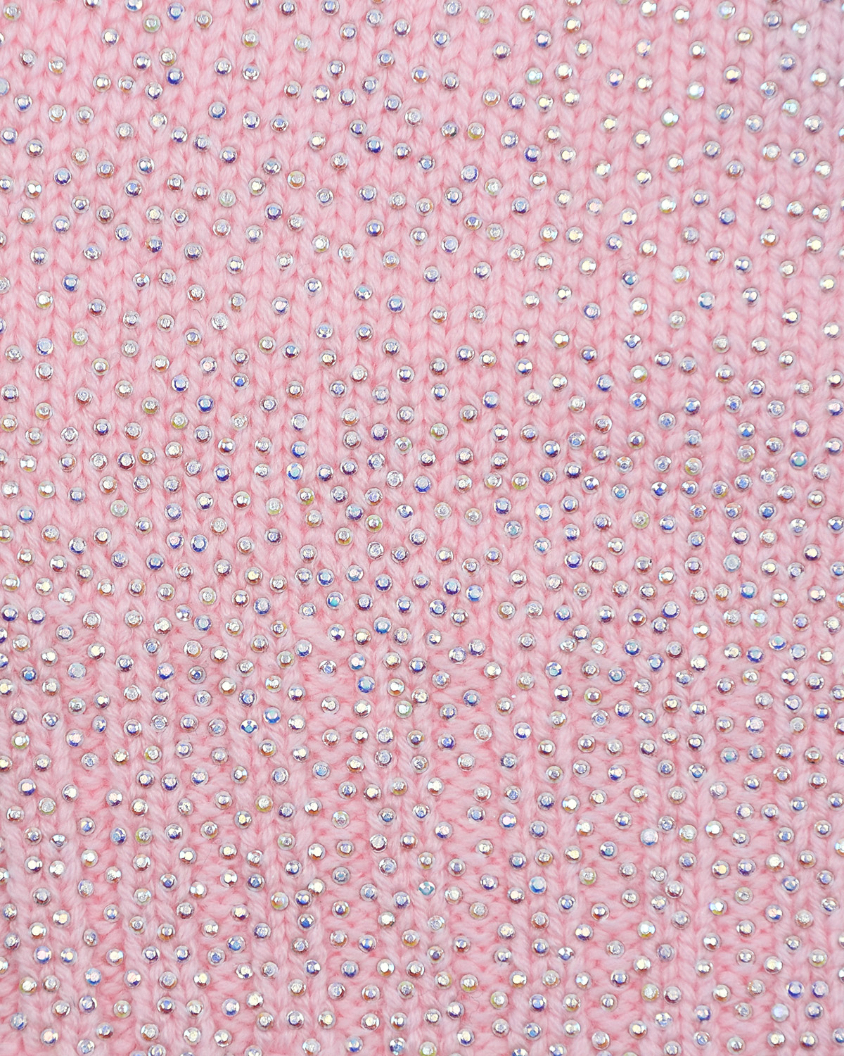 Розовая шапка со стразами Regina детская, размер 57, цвет розовый - фото 3