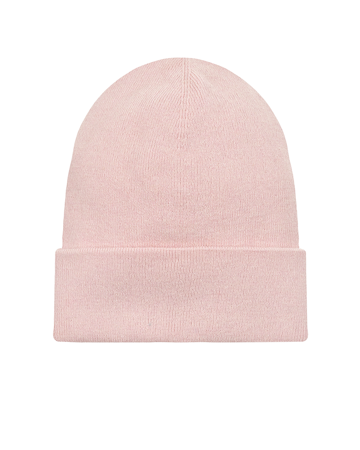 Розовая шапка из шерсти и кашемира Regina детская, размер 57, цвет серый - фото 1