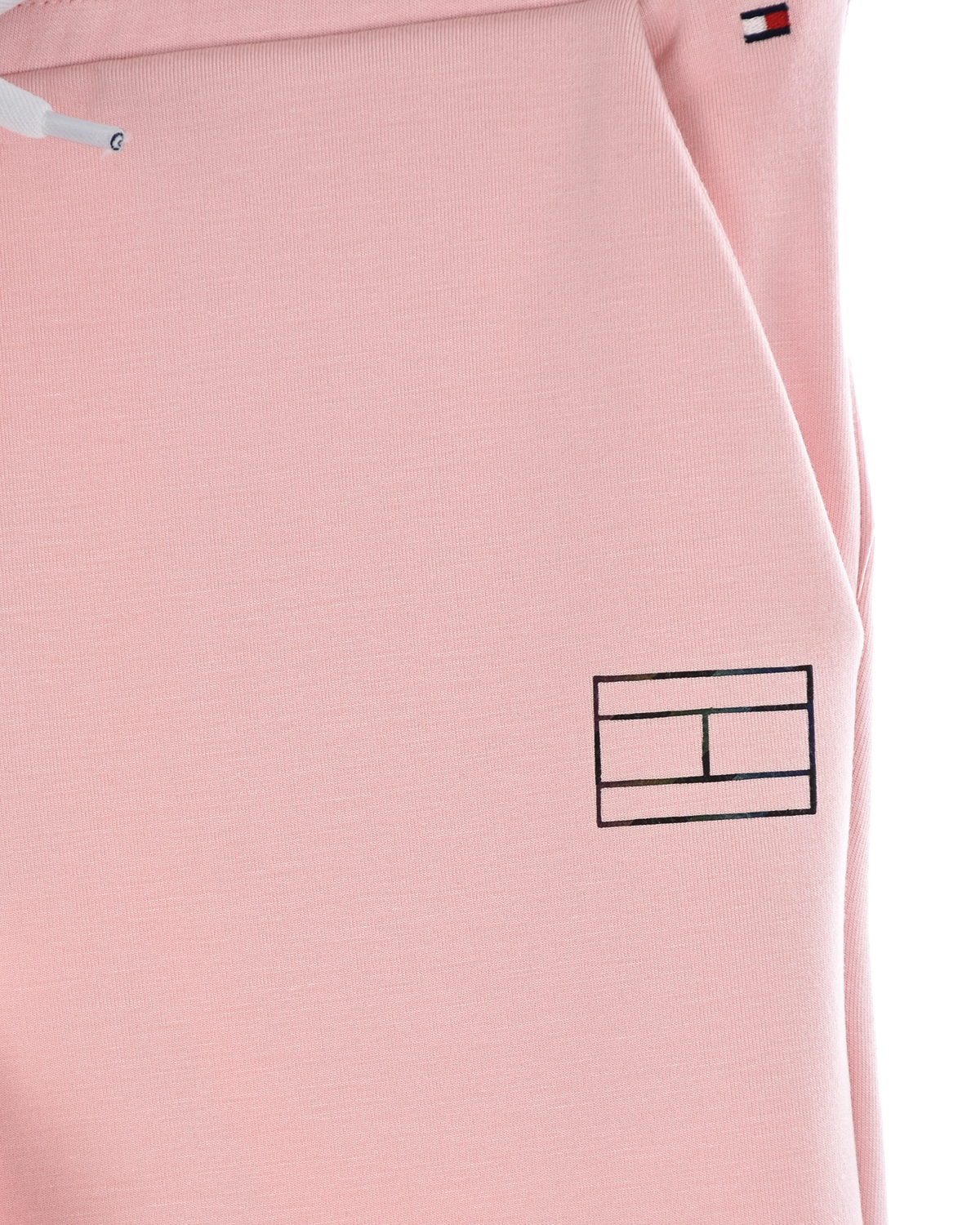 Розовые спортивные брюки Tommy Hilfiger детские, размер 140, цвет нет цвета - фото 3