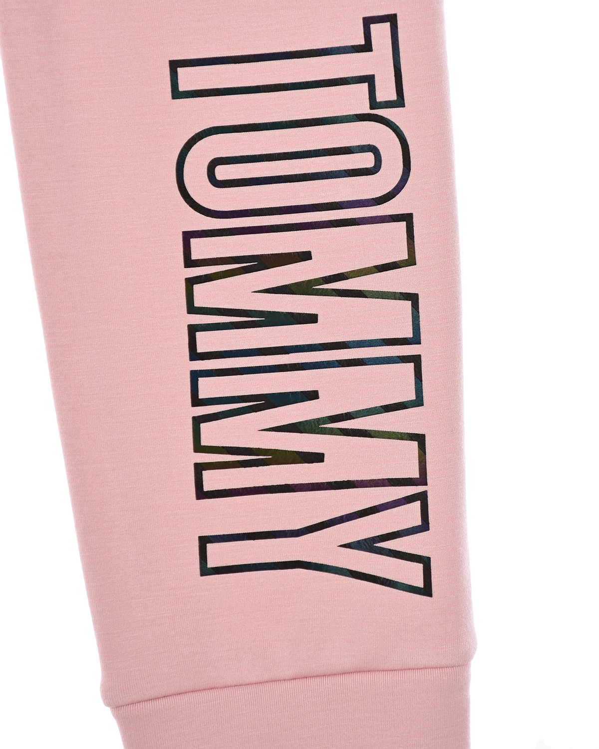 Розовые спортивные брюки Tommy Hilfiger детские, размер 140, цвет нет цвета - фото 4