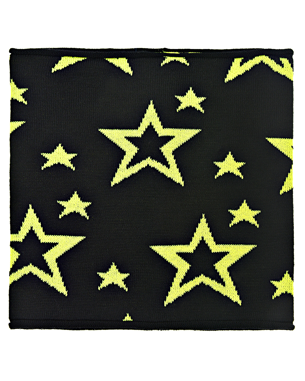 Шарф-ворот с декором "желтые звезды" Catya детский, размер 59, цвет мультиколор - фото 2