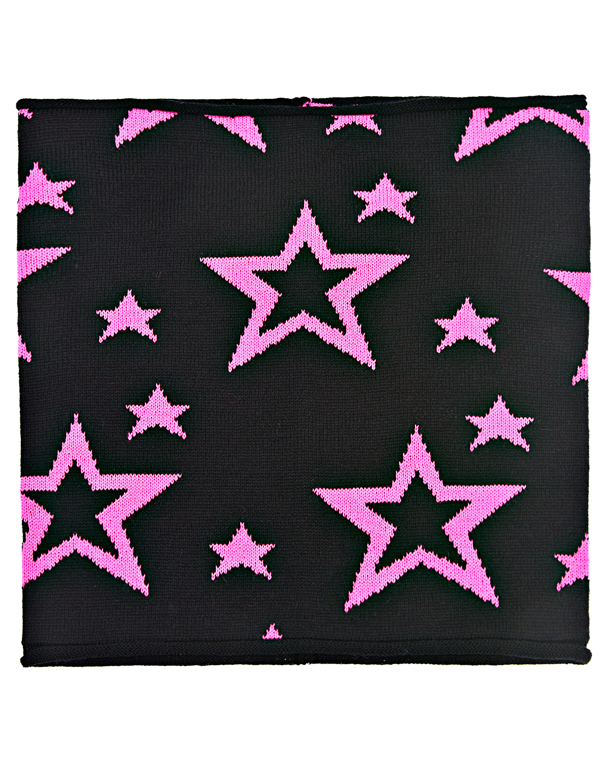 Шарф-ворот с декором "розовые звезды" Catya детский, размер 59, цвет мультиколор - фото 2