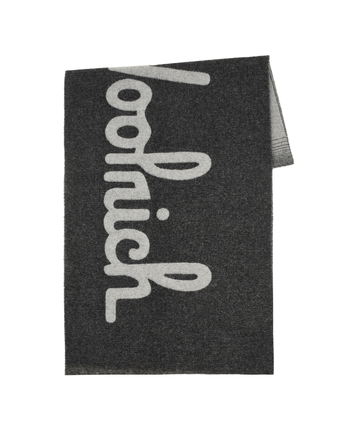 Шарф из смесовой шерсти, 50x200 см Woolrich, размер unica, цвет черный