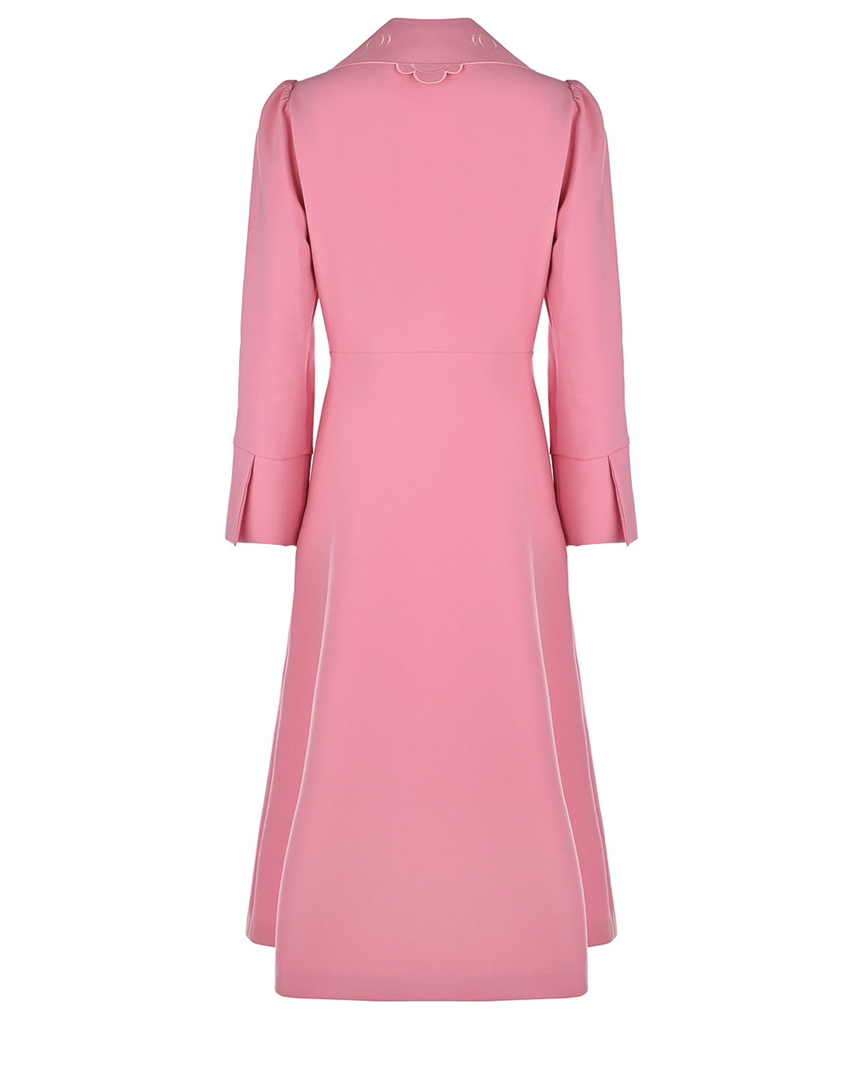 Розовое приталенное платье Vivetta, размер 44, цвет розовый - фото 5