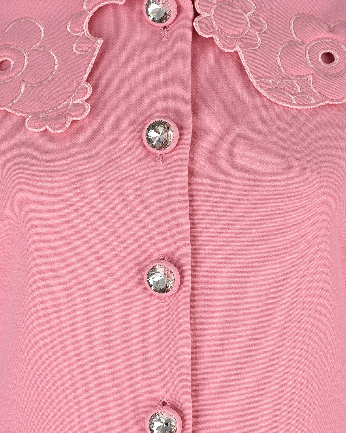 Розовое приталенное платье Vivetta, размер 44, цвет розовый - фото 6