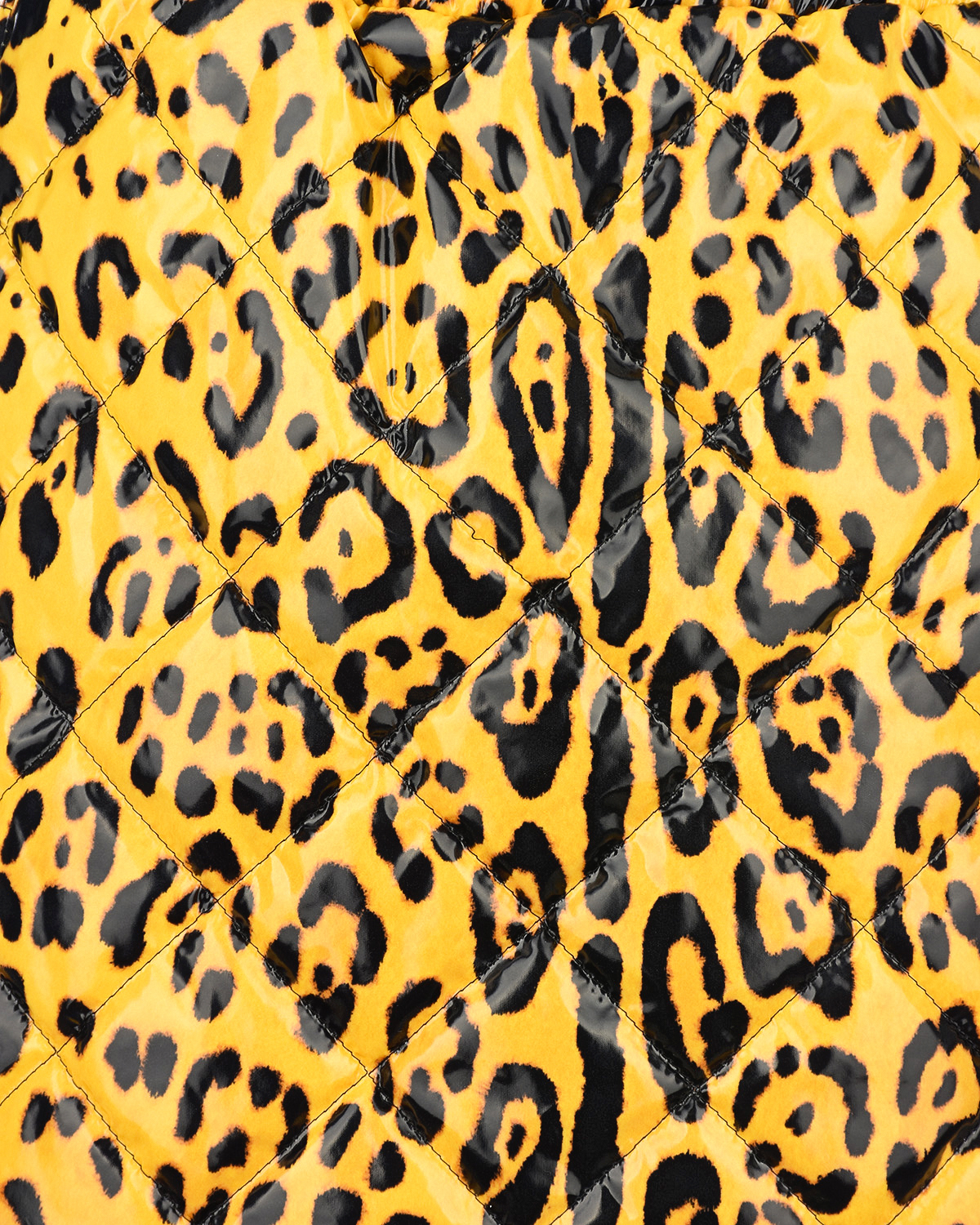 Желтая юбка с леопардовым принтом Dolce&Gabbana детская, размер 152, цвет желтый - фото 3