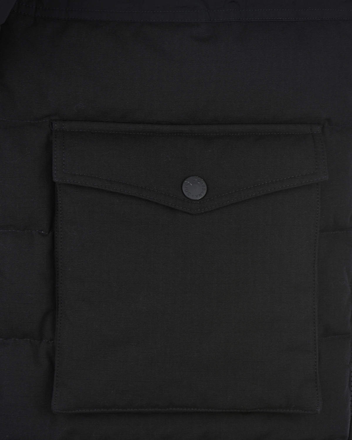 Куртка-пуховик с накладными карманами Dolce&Gabbana детская, размер 152, цвет черный - фото 4