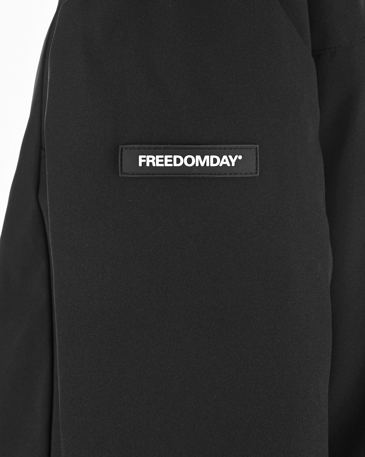 Черное пальто-пуховик Freedomday детское, размер 164, цвет черный - фото 3