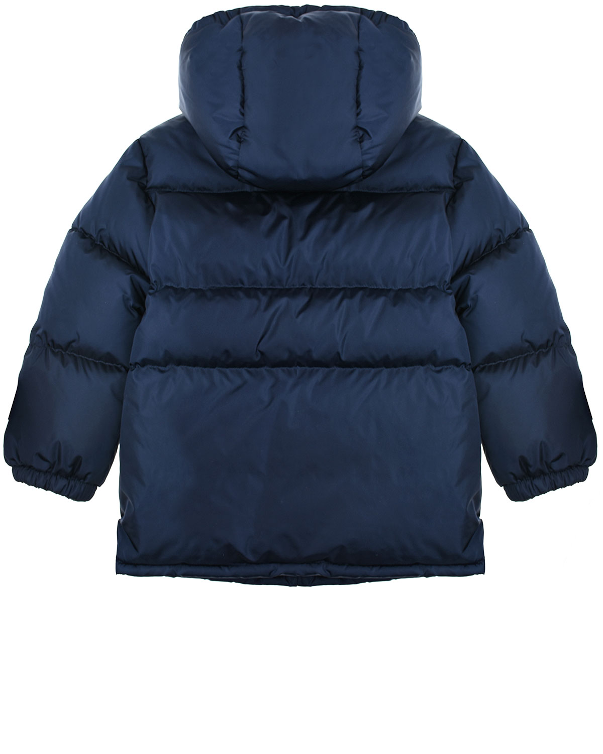 Темно-синяя куртка с накладными карманами GUCCI детское, размер 92, цвет синий - фото 2