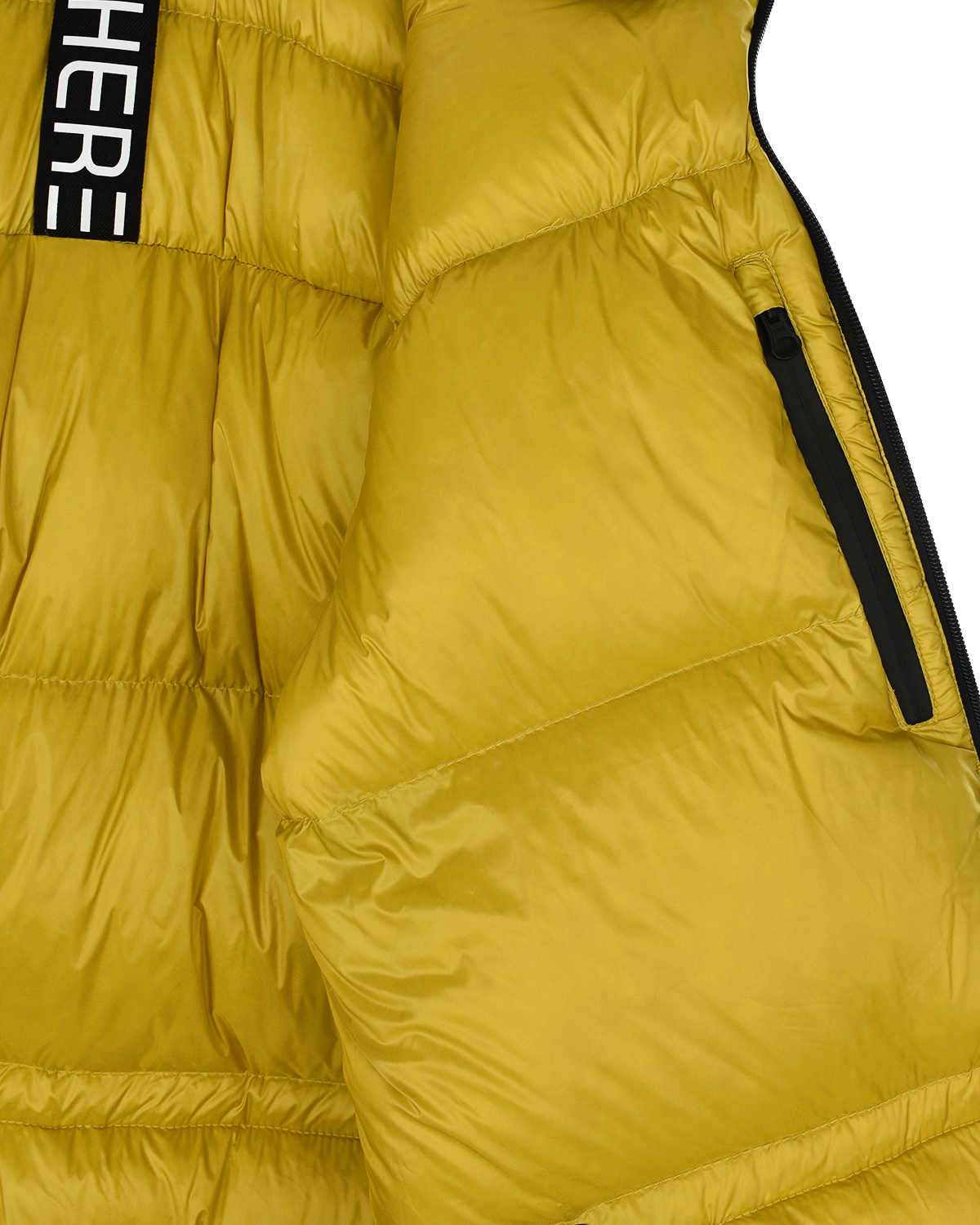 Куртка-пуховик цвета хаки Outhere детская, размер 140 - фото 6