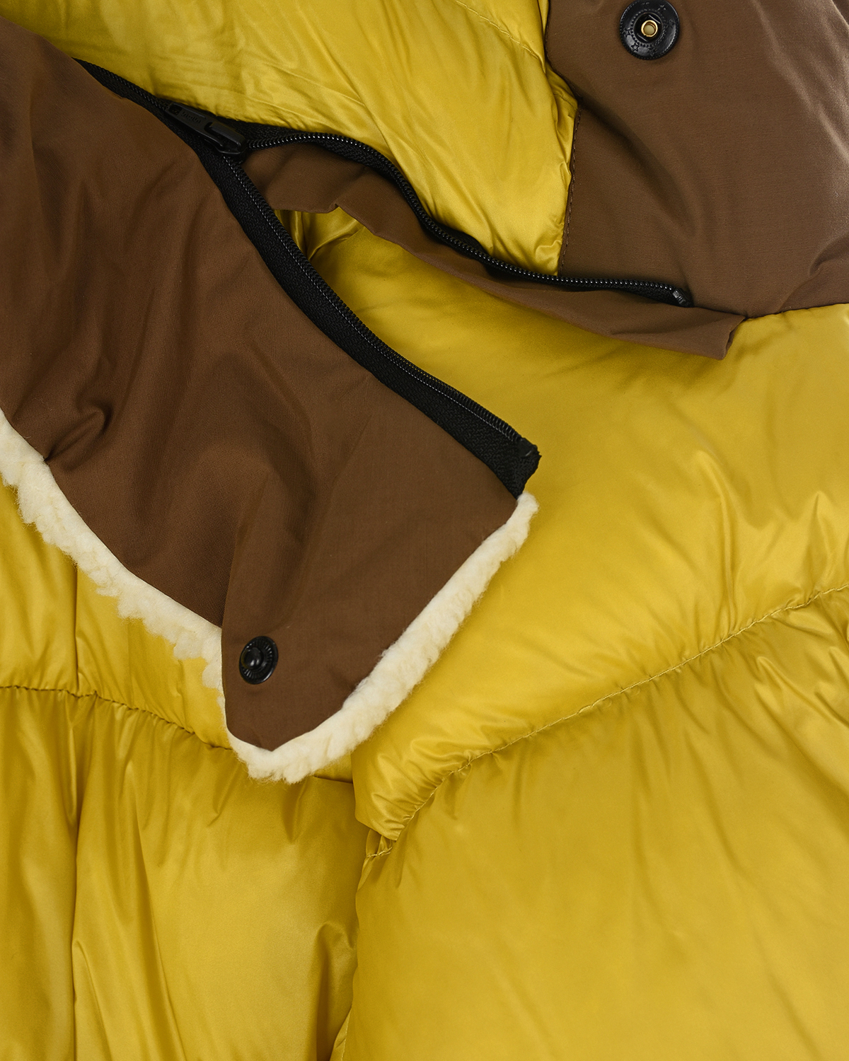 Куртка-пуховик цвета хаки Outhere детская, размер 140 - фото 7