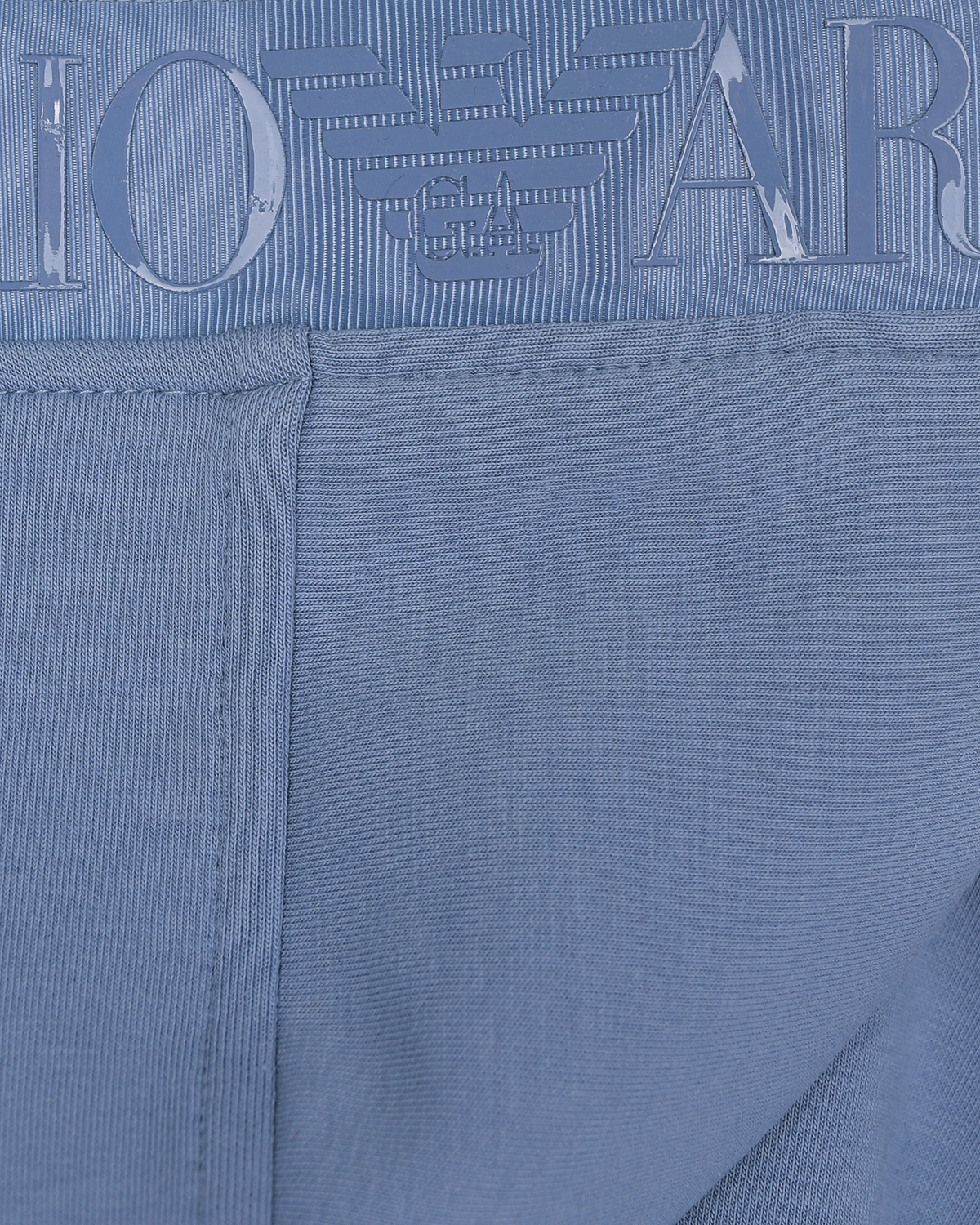 Голубая спортивная куртка с капюшоном Emporio Armani детская, размер 128, цвет голубой - фото 5