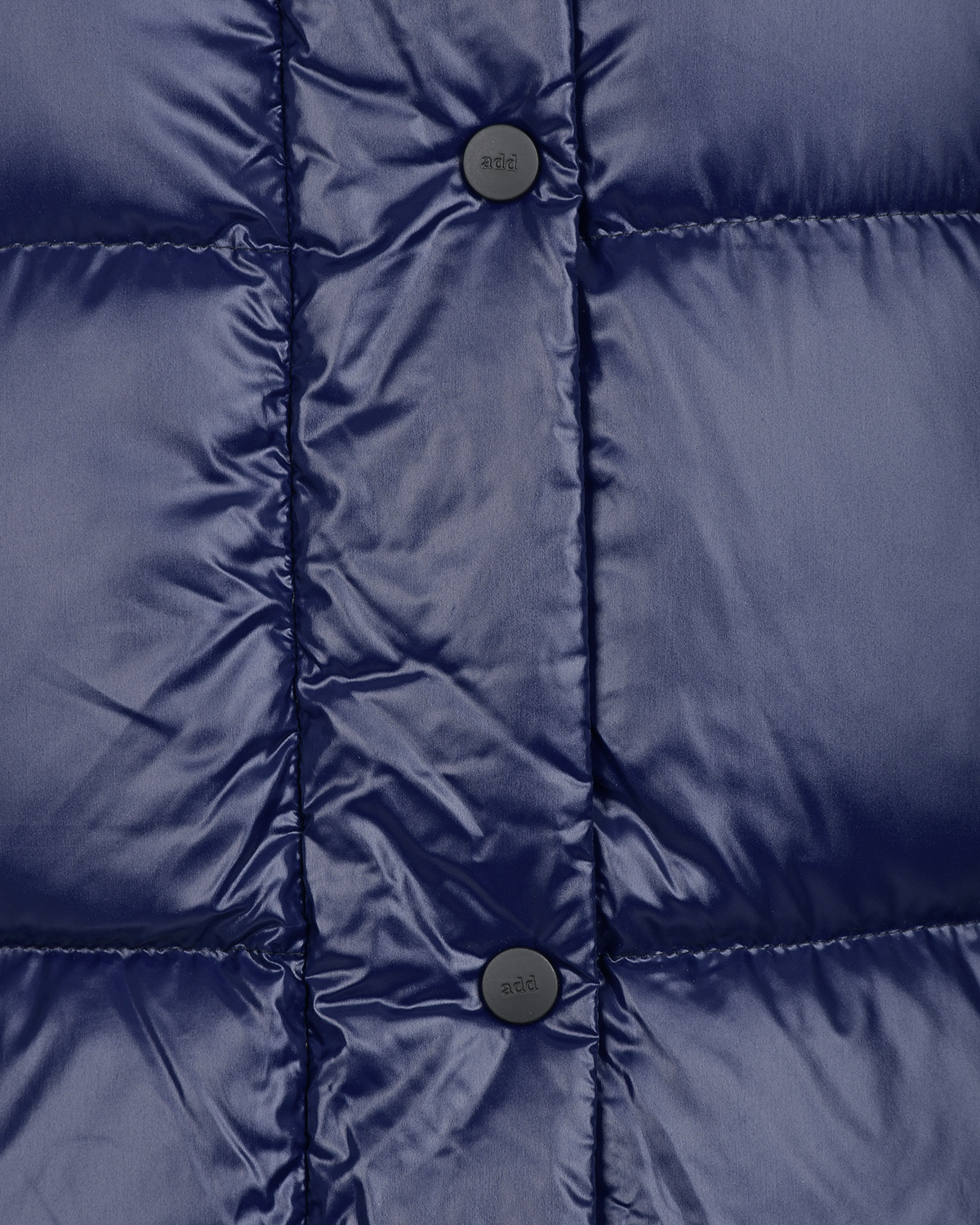 Синяя куртка с глянцевым эффектом ADD, размер 42, цвет синий - фото 9