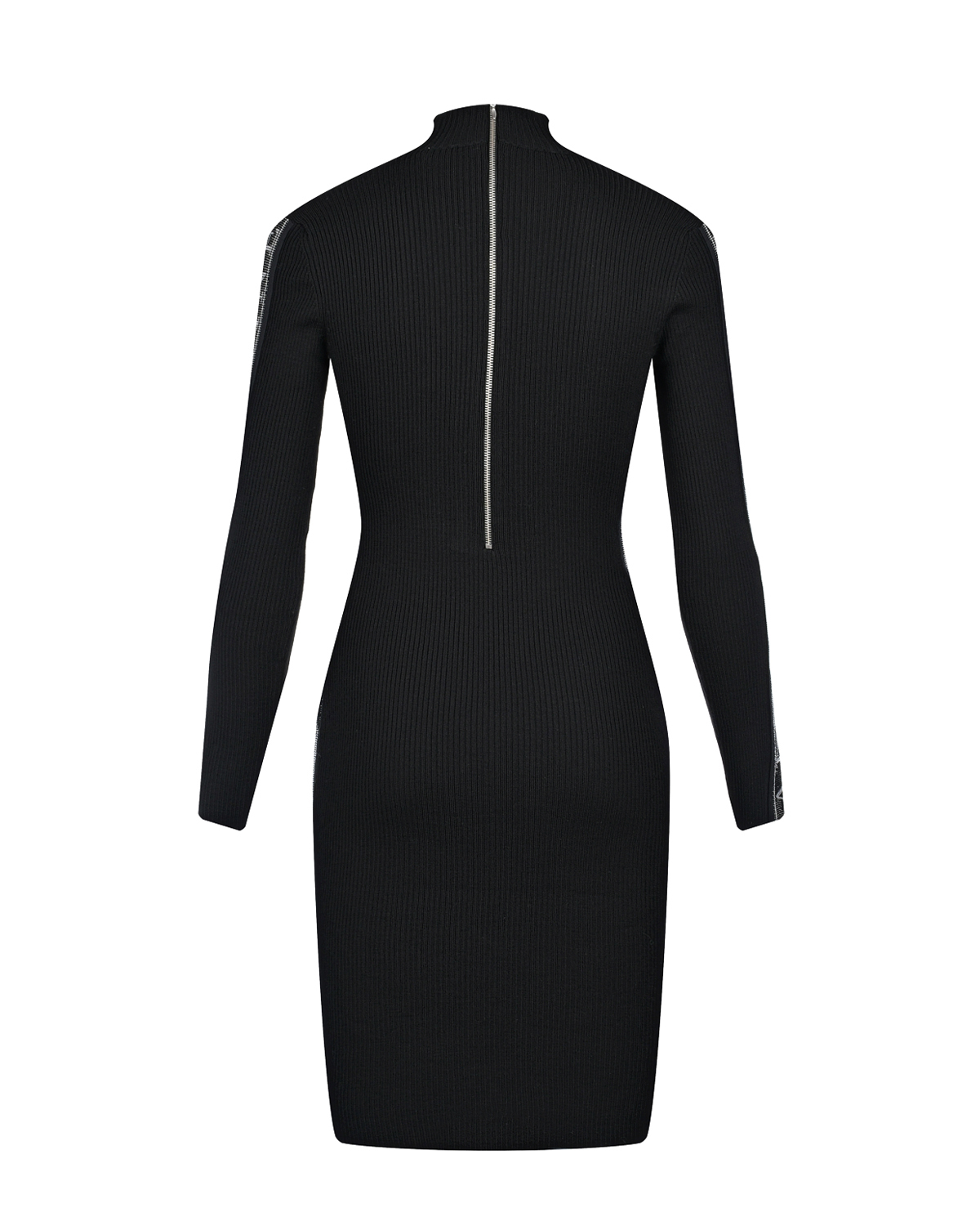 Черное платье со стразами ALINE, размер 40, цвет черный - фото 5