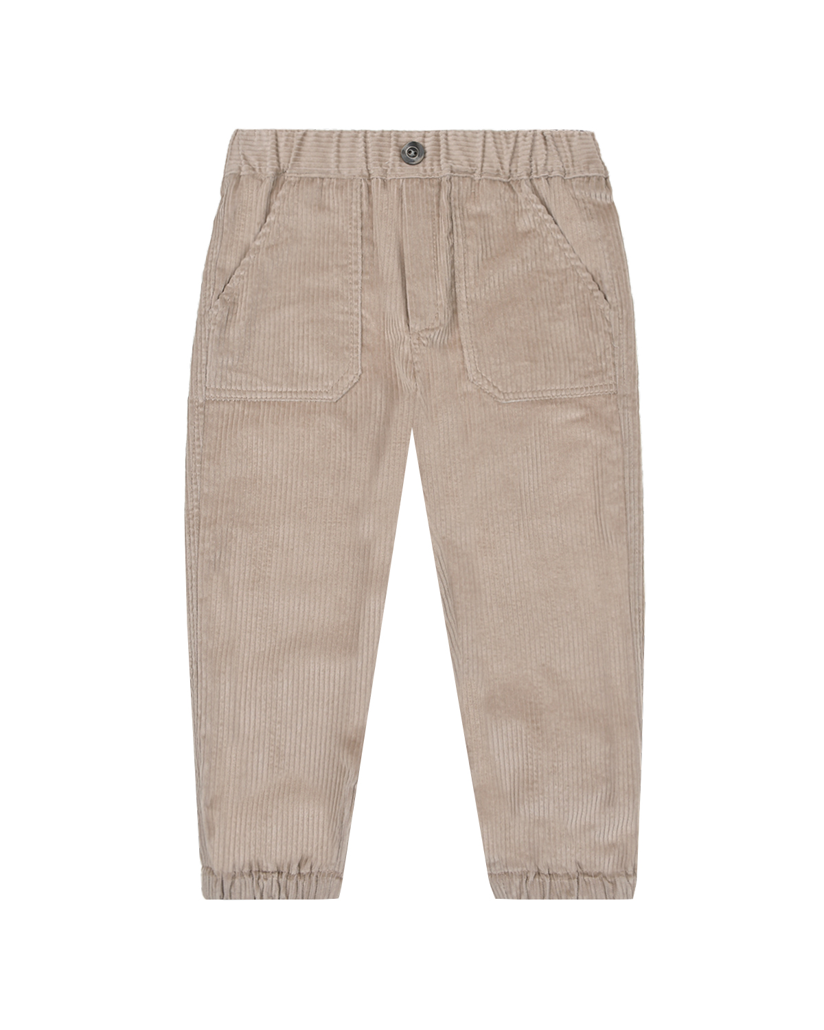 Бежевые брюки с накладными карманами Aletta детские