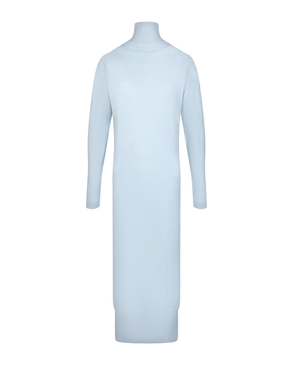Голубое платье из кашемира Allude, размер 44, цвет голубой - фото 1