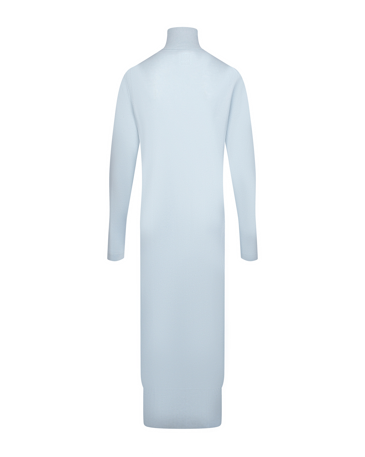 Голубое платье из кашемира Allude, размер 44, цвет голубой - фото 5
