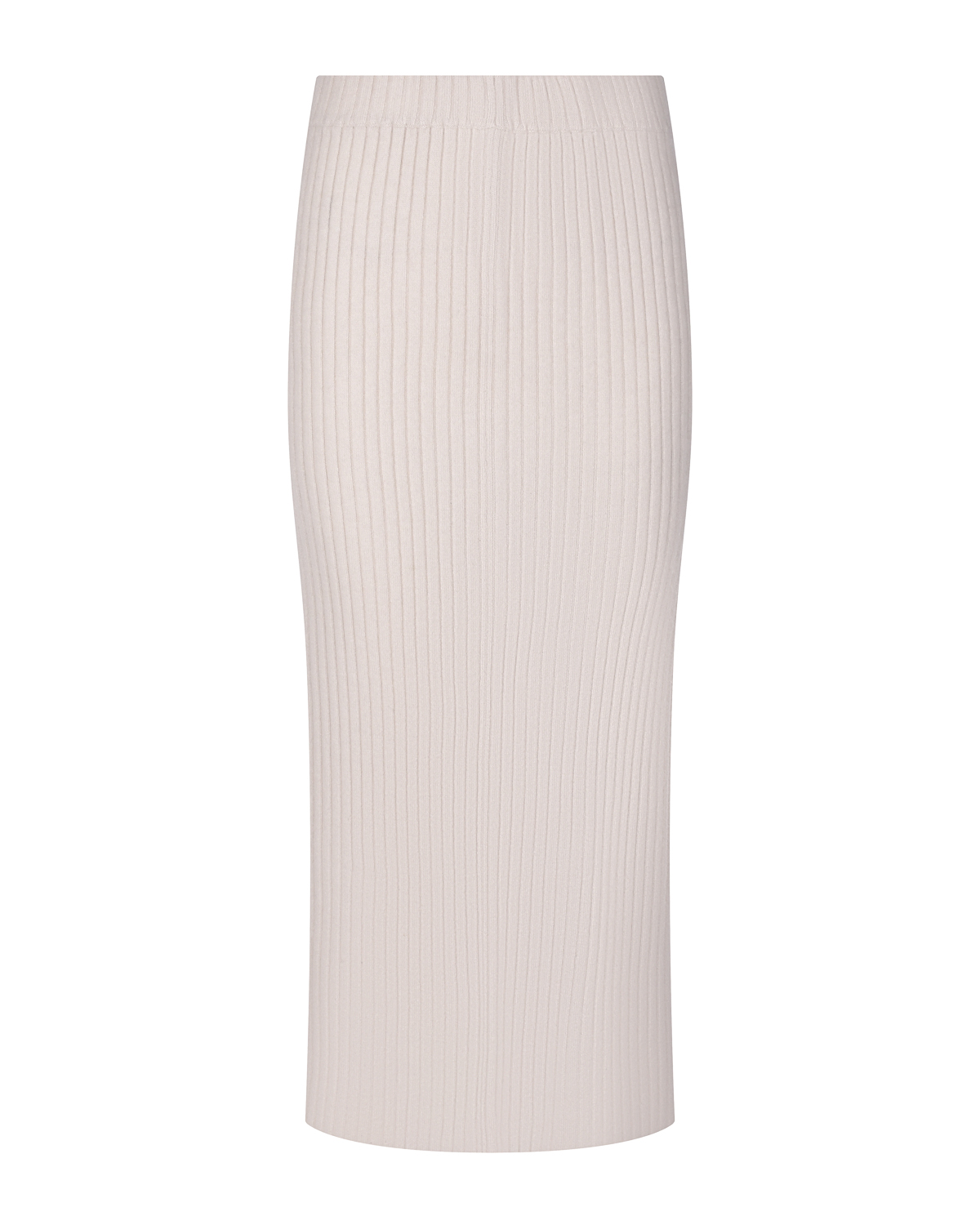 Светло-серая юбка из кашемира Allude, размер 38, цвет нет цвета - фото 1