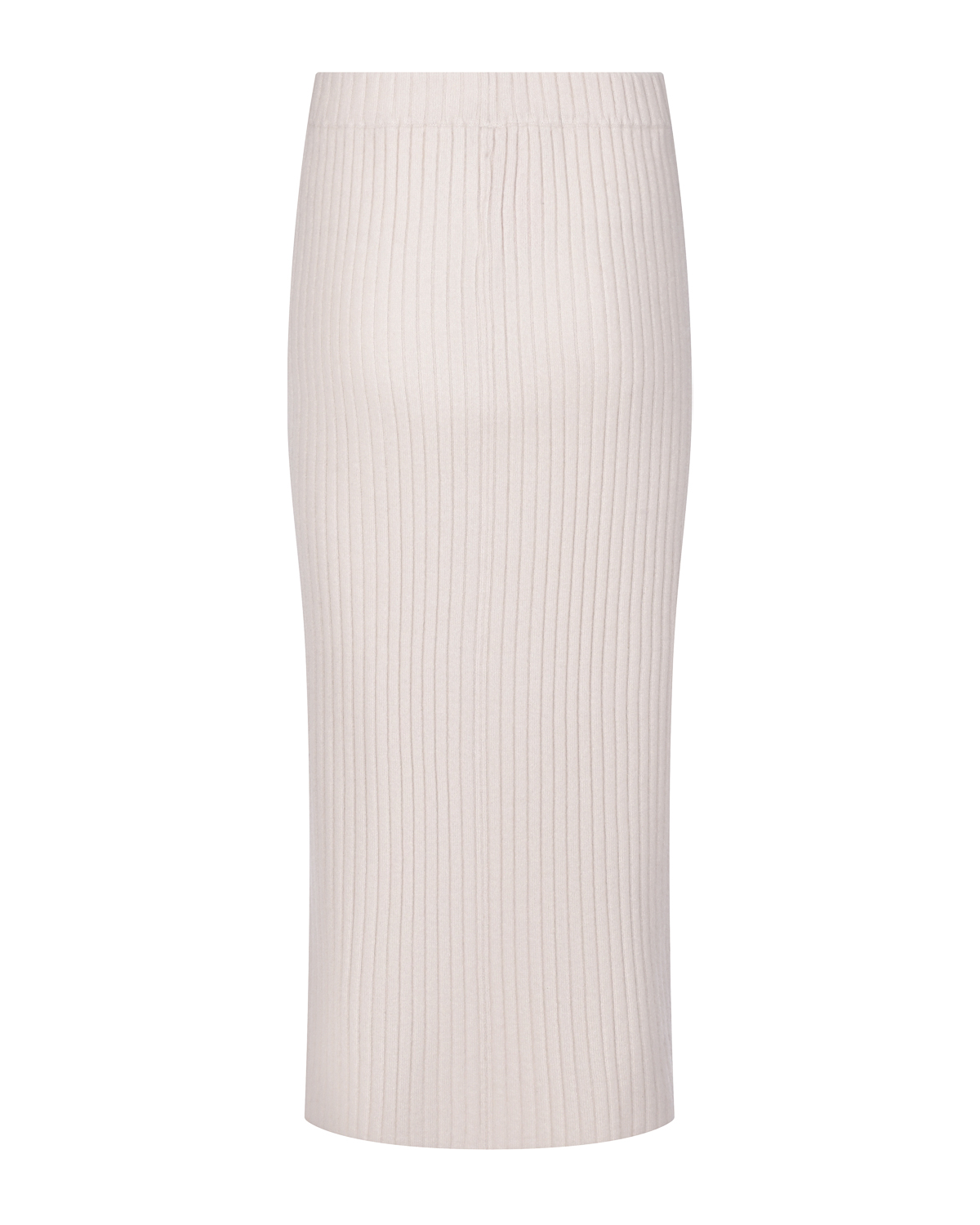 Светло-серая юбка из кашемира Allude, размер 38, цвет нет цвета - фото 2