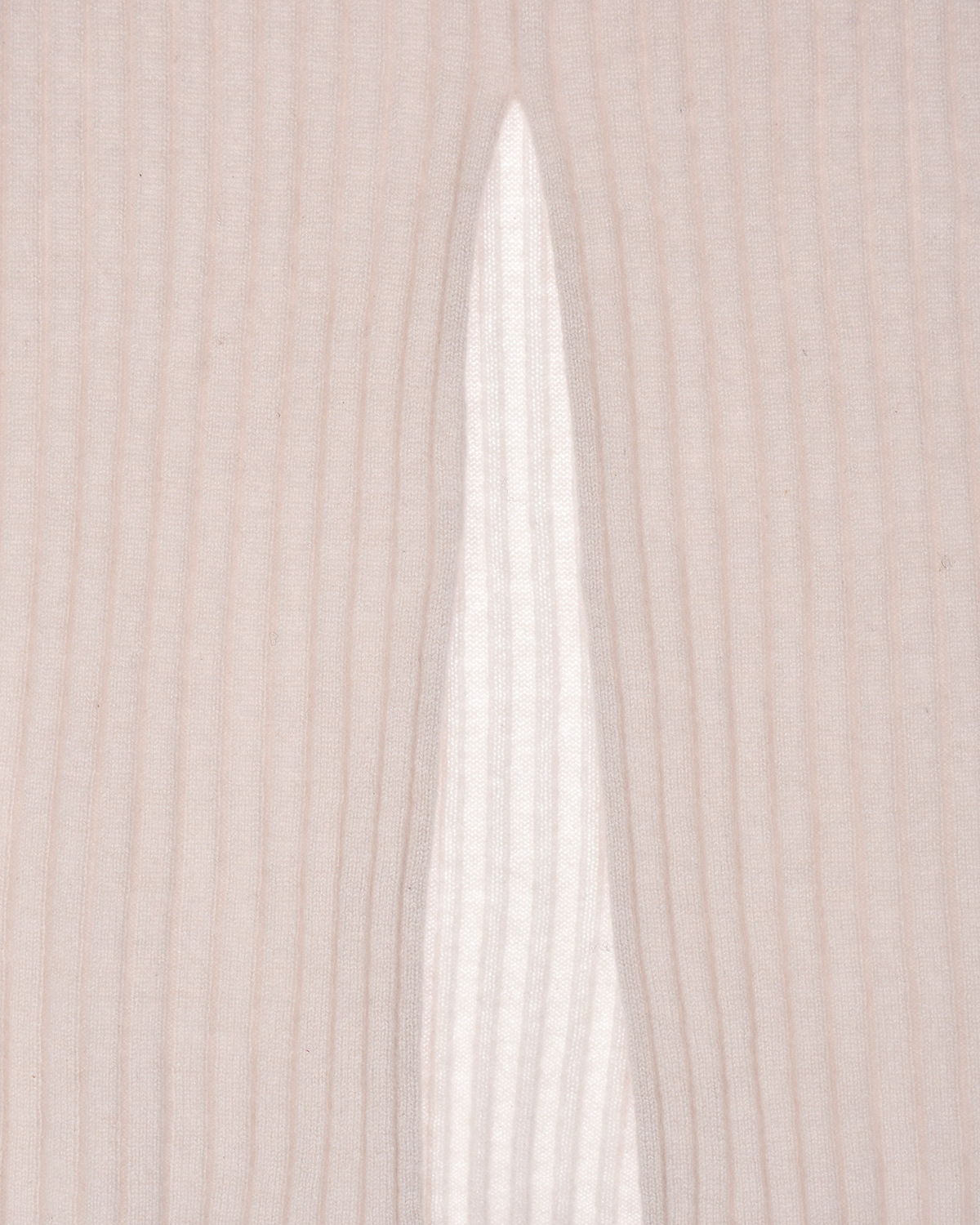 Светло-серая юбка из кашемира Allude, размер 38, цвет нет цвета - фото 3