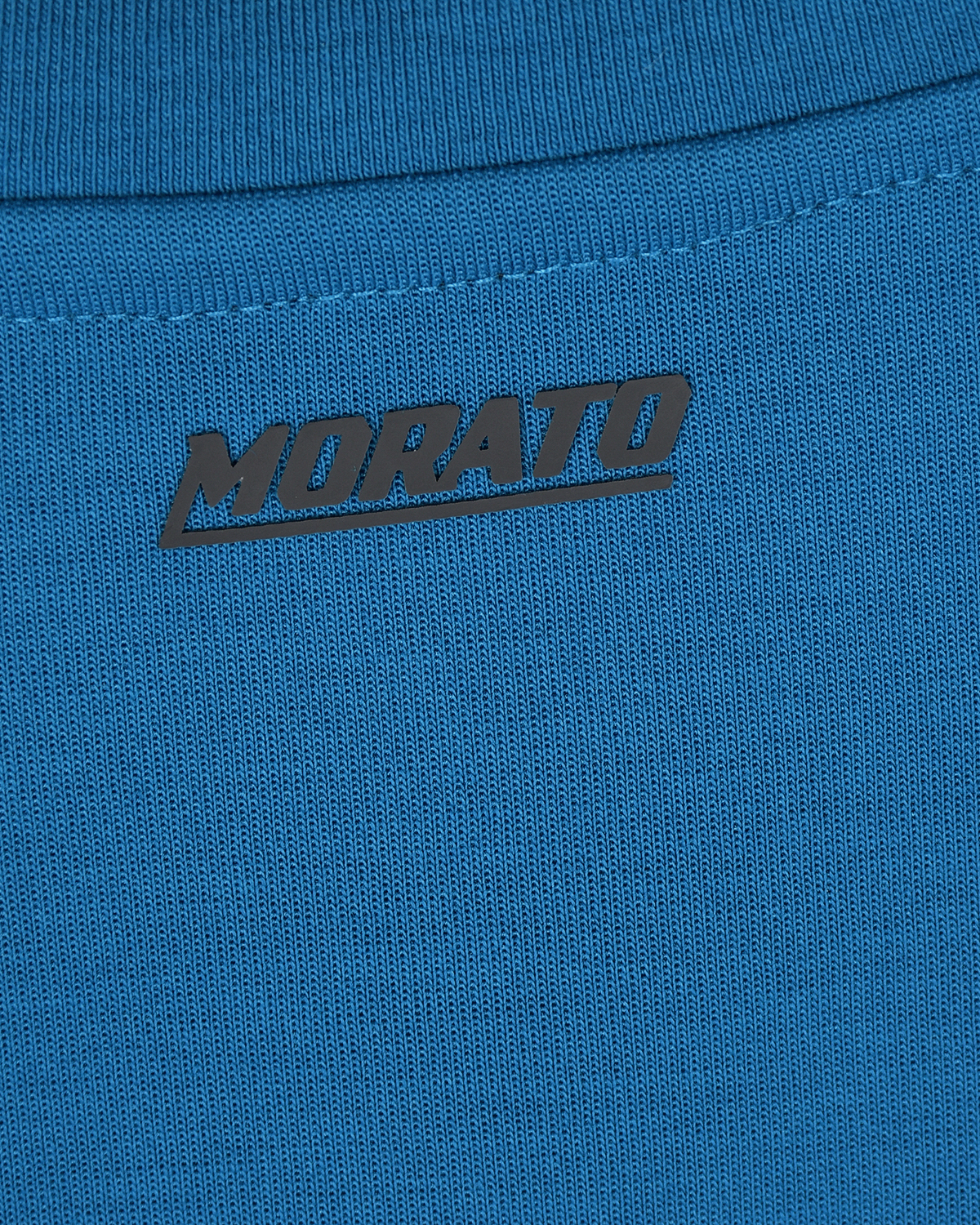Синий свитшот с принтом "доберман" Antony Morato детский, размер 104 - фото 4
