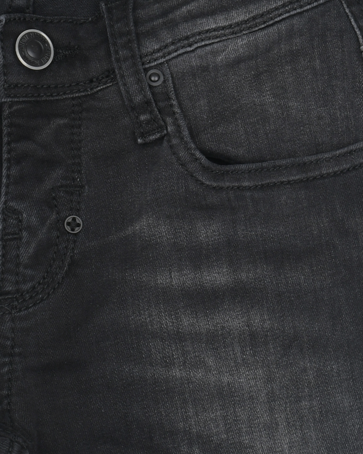 Черные зауженные джинсы Antony Morato детские, размер 116, цвет черный - фото 3