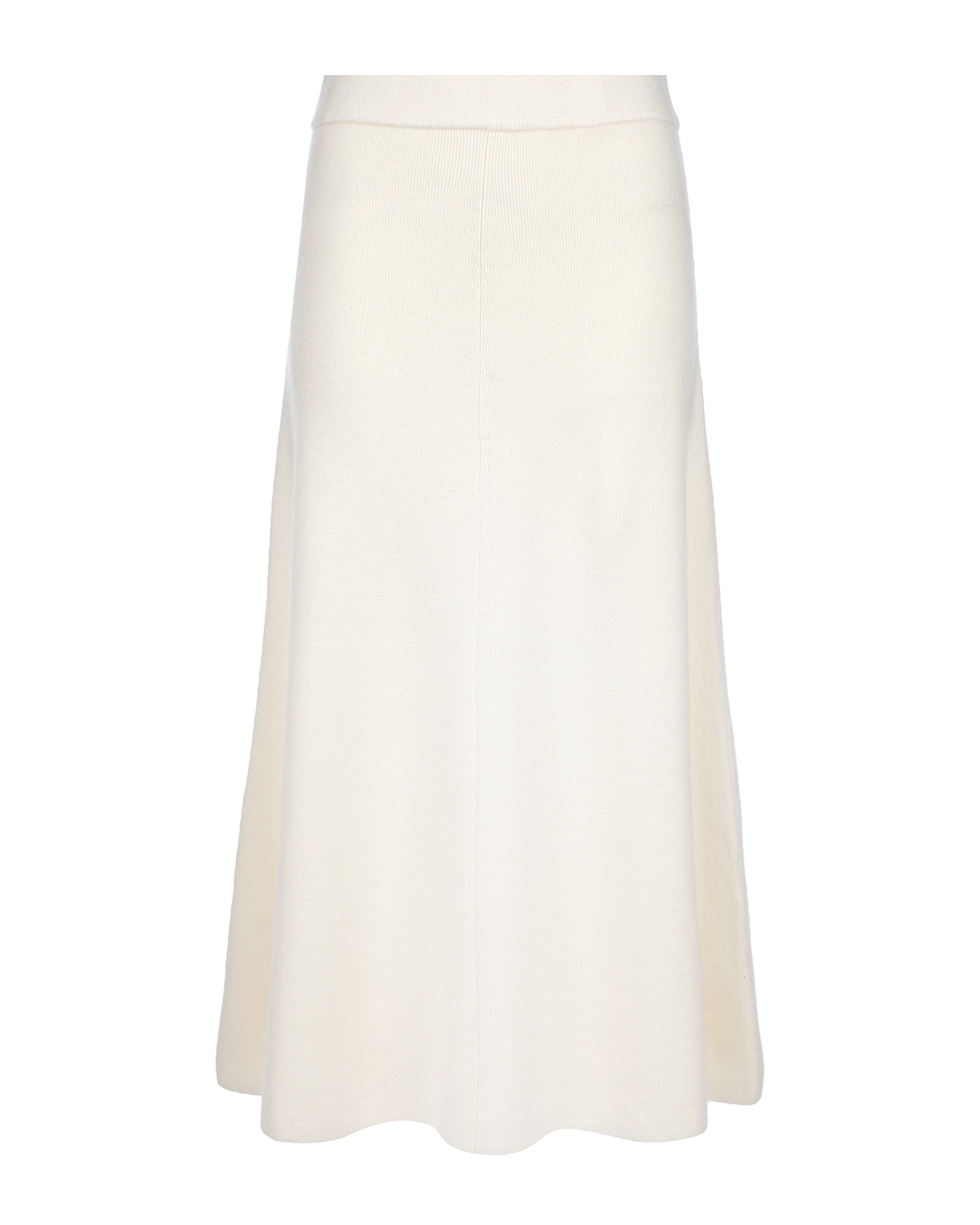 Кашемировая юбка молочного цвета Arch4, размер 40 - фото 1