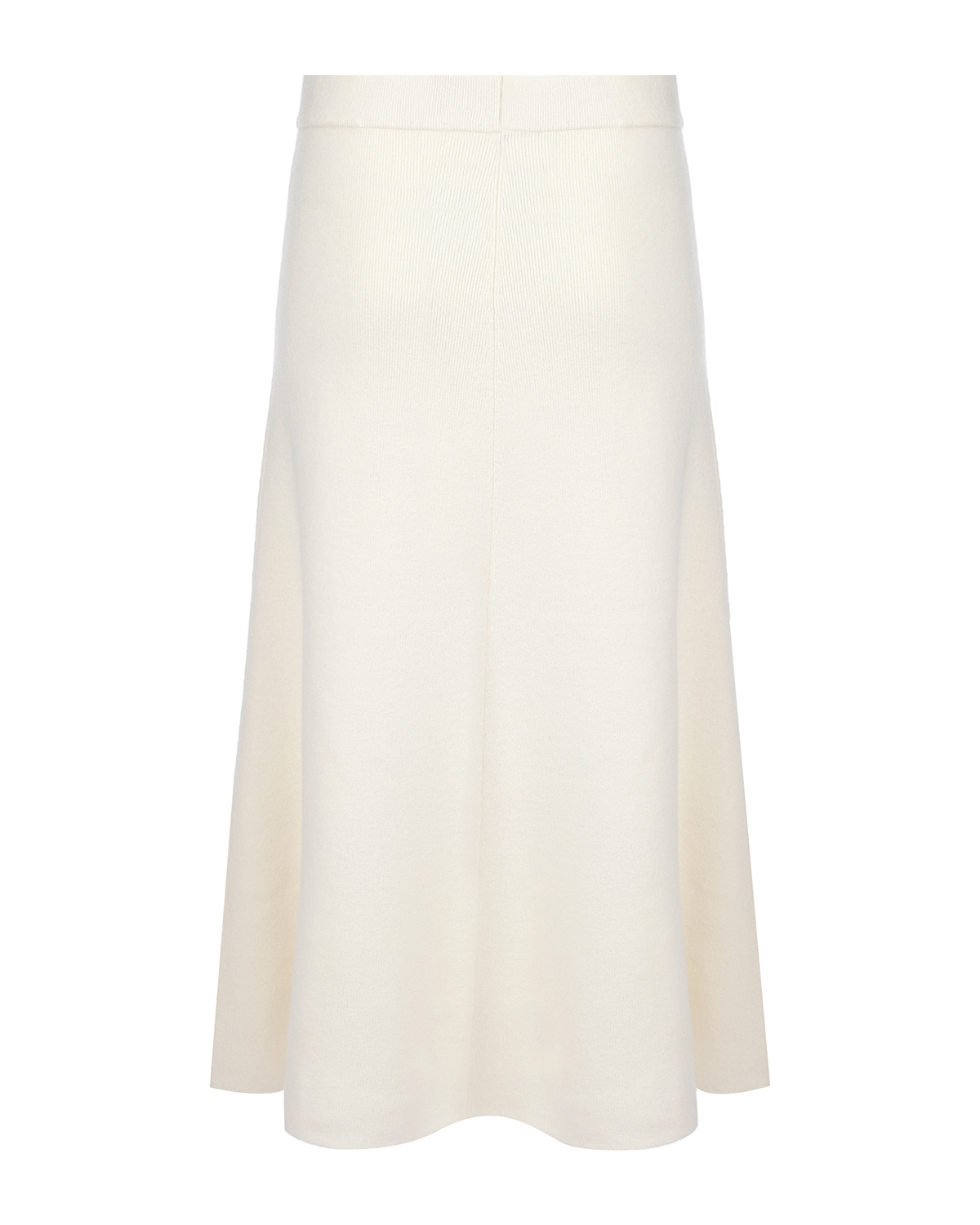 Кашемировая юбка молочного цвета Arch4, размер 40 - фото 6