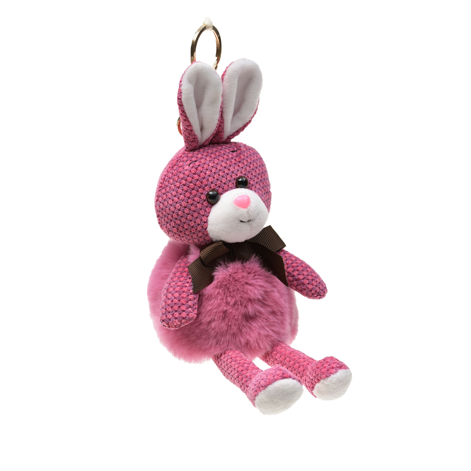 Брелок кролик "Банни" Pink BERNES, цвет нет цвета