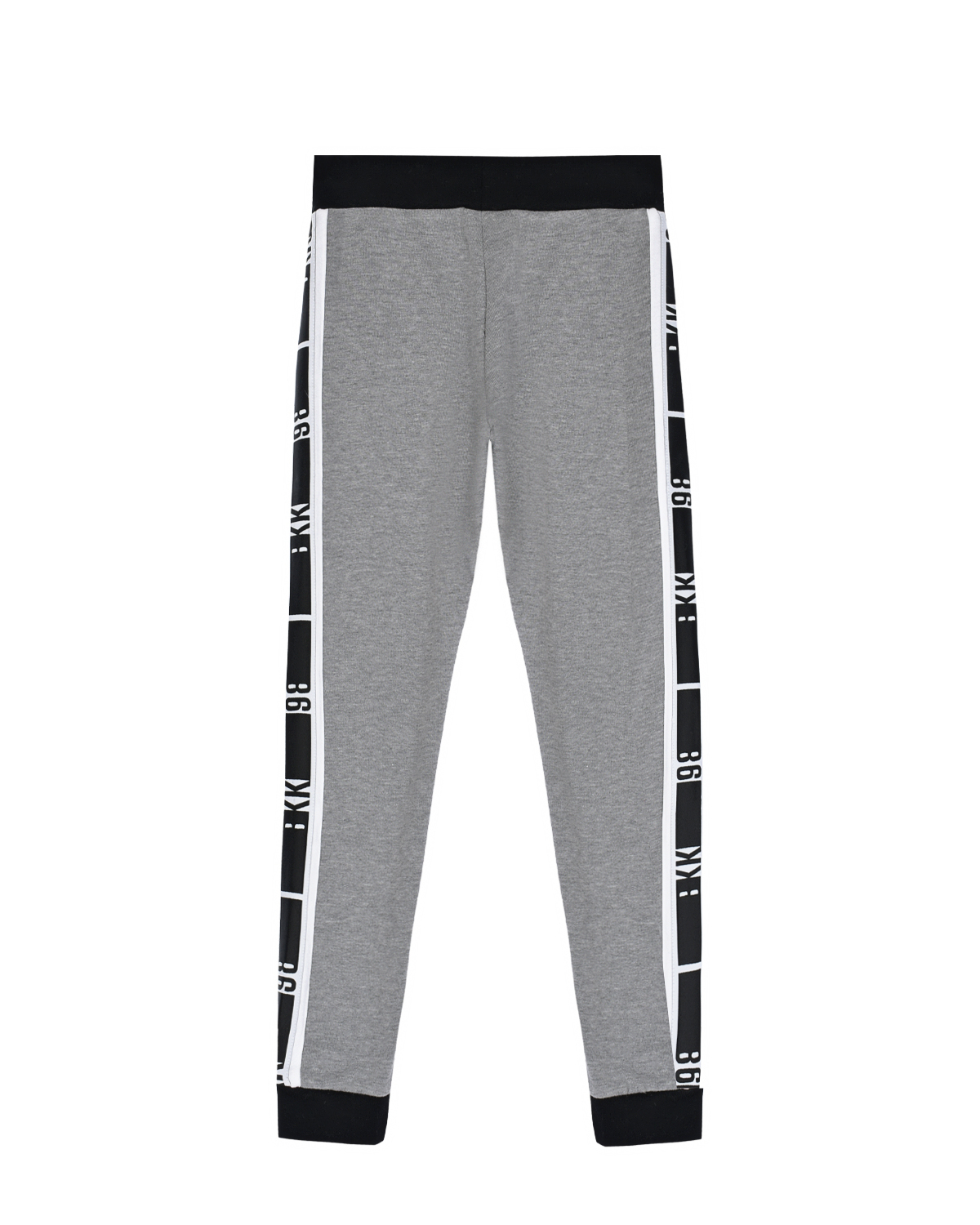 Серые спортивные брюки с лампасами Bikkembergs детские, размер 104, цвет серый - фото 2