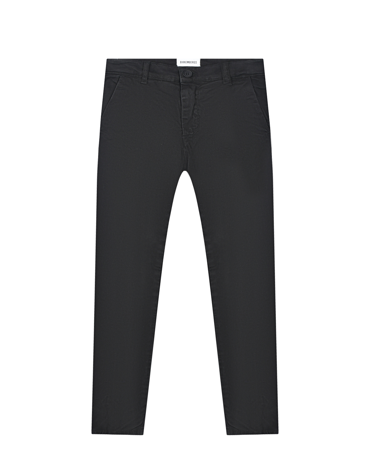 Утепленные черные джинсы Bikkembergs детские, размер 116, цвет черный - фото 1