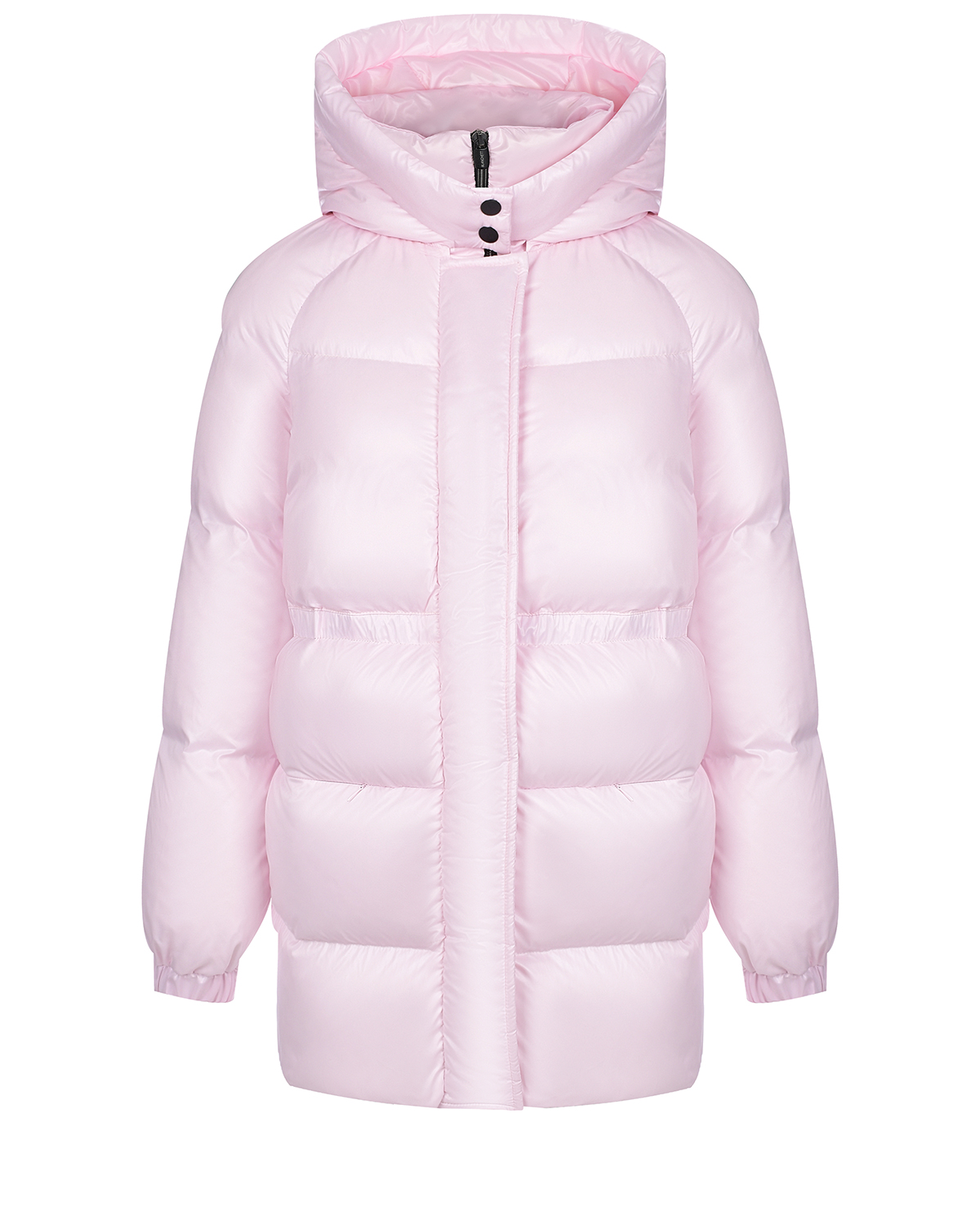 Розовая удлиненная куртка Blanchett Goose, размер 44, цвет нет цвета - фото 1