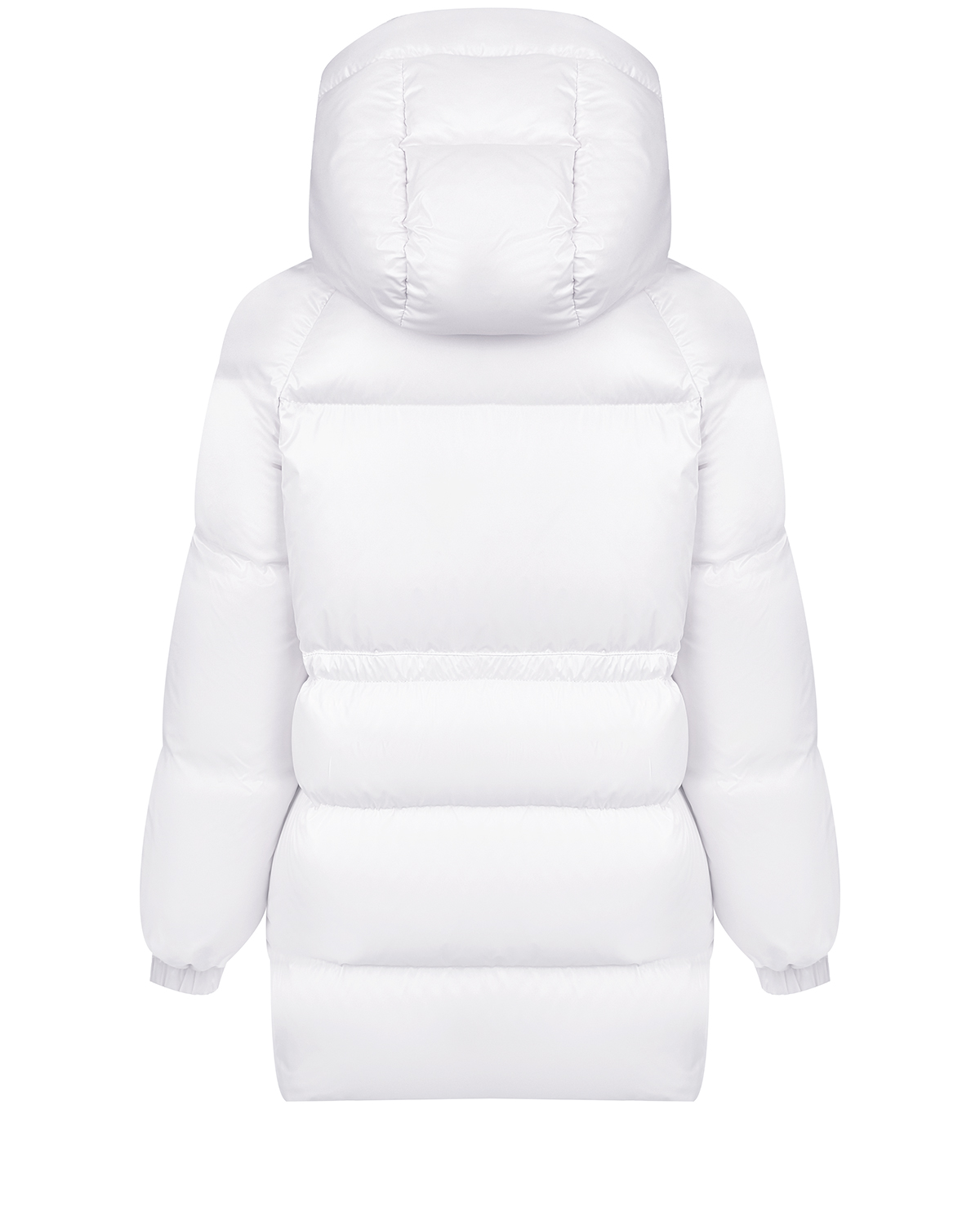 Белая удлиненная куртка Blanchett Goose, размер 40, цвет белый - фото 5