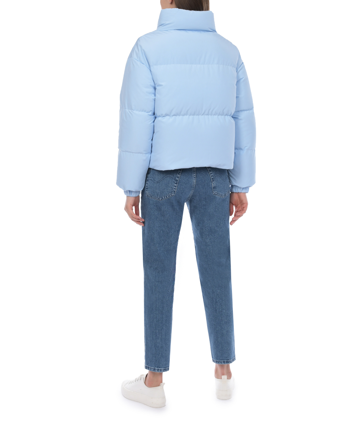 Короткая голубая куртка Blanchett Goose, размер 42, цвет голубой - фото 4