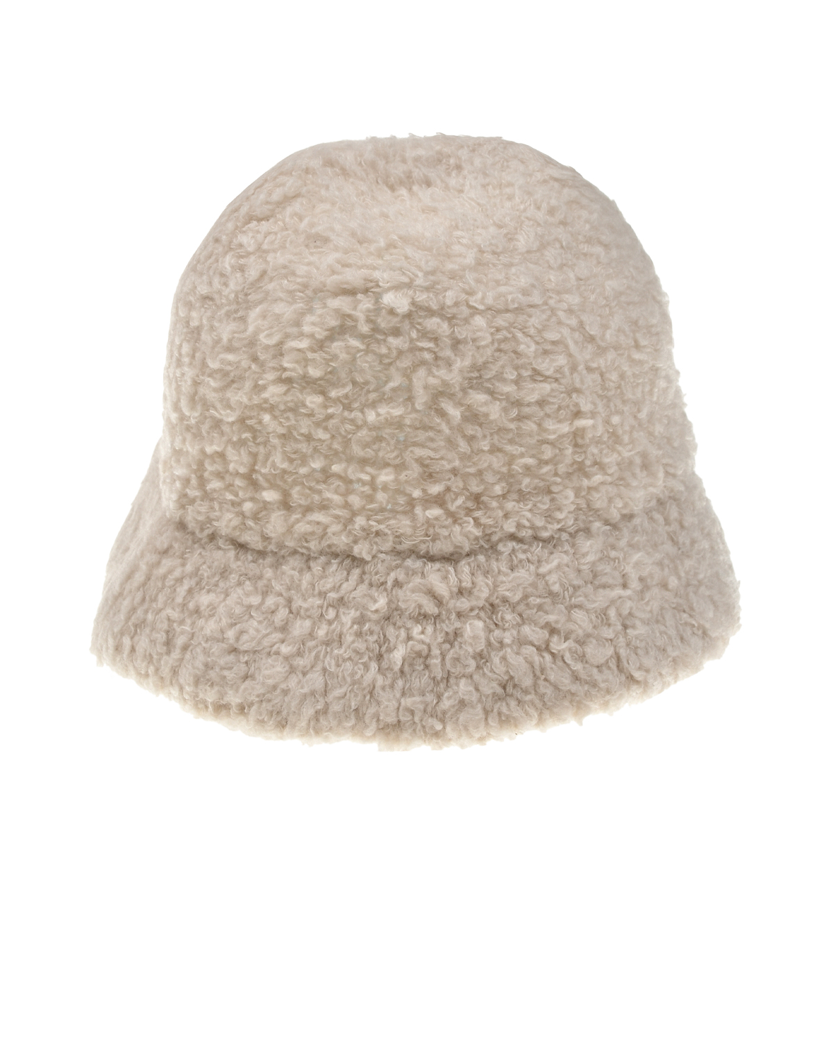Бежевая шляпа из кашемира Brunello Cucinelli детская, размер L, цвет бежевый