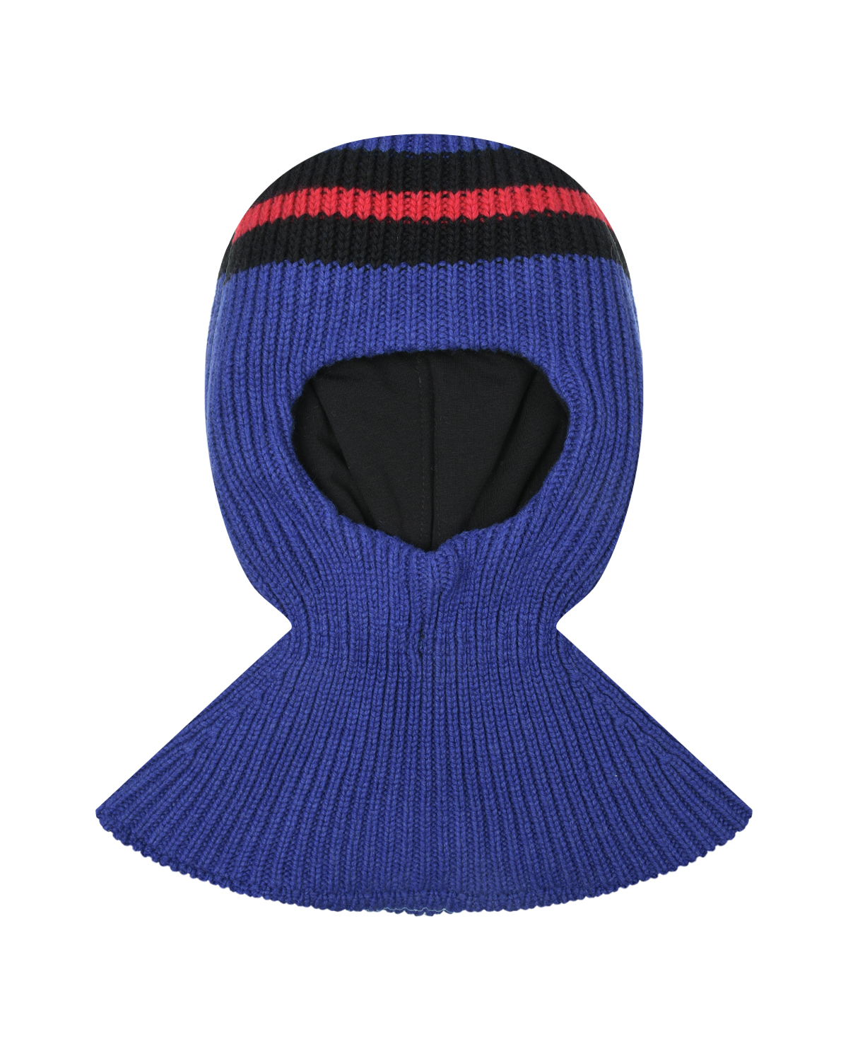 Синяя шапка-шлем с полосками Chobi детская, размер 53, цвет синий