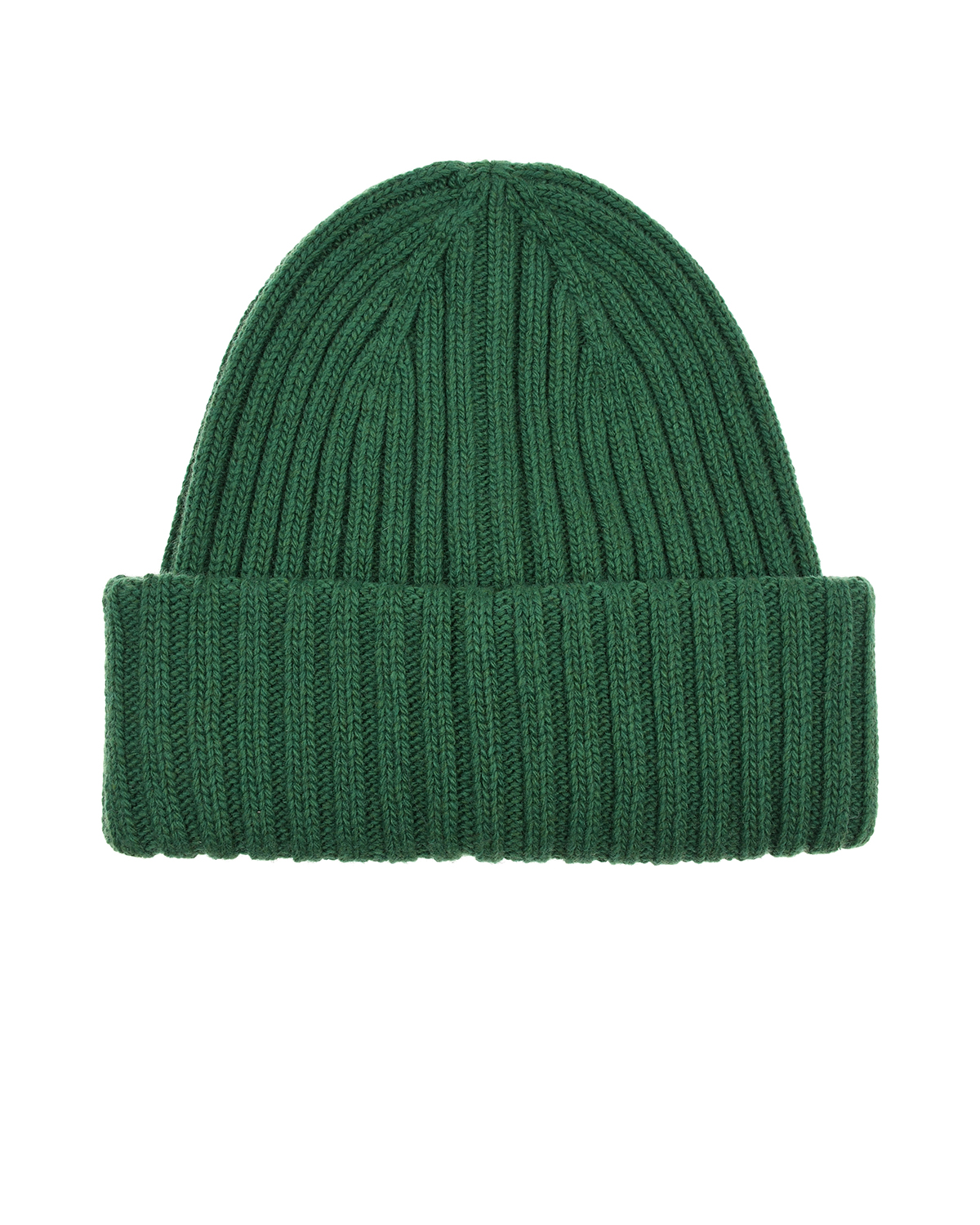 Зеленая шапка из смесовой шерсти Chobi детская, размер 55, цвет зеленый - фото 2